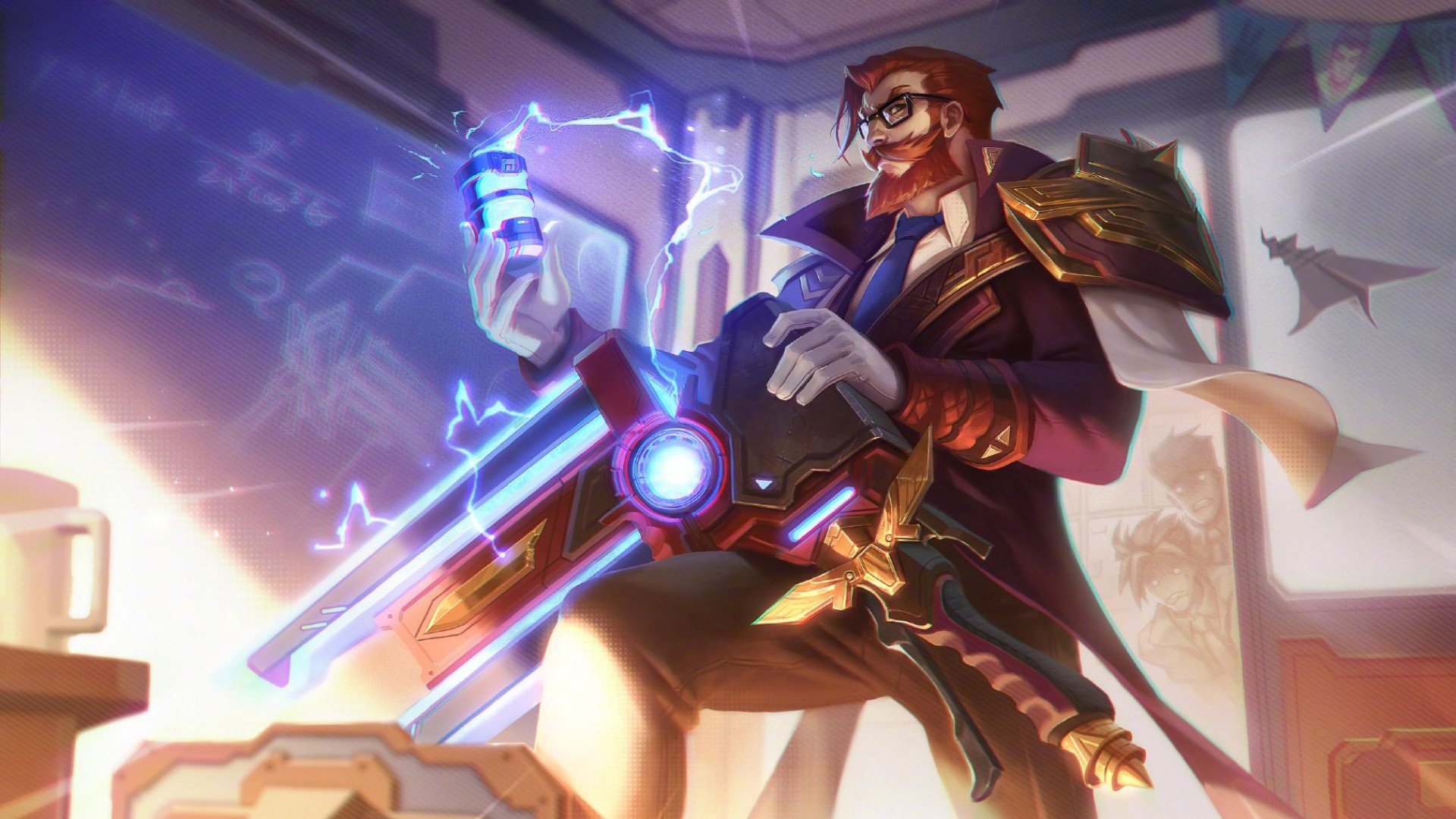 Professor Graves from League of Legends HD Wallpaper