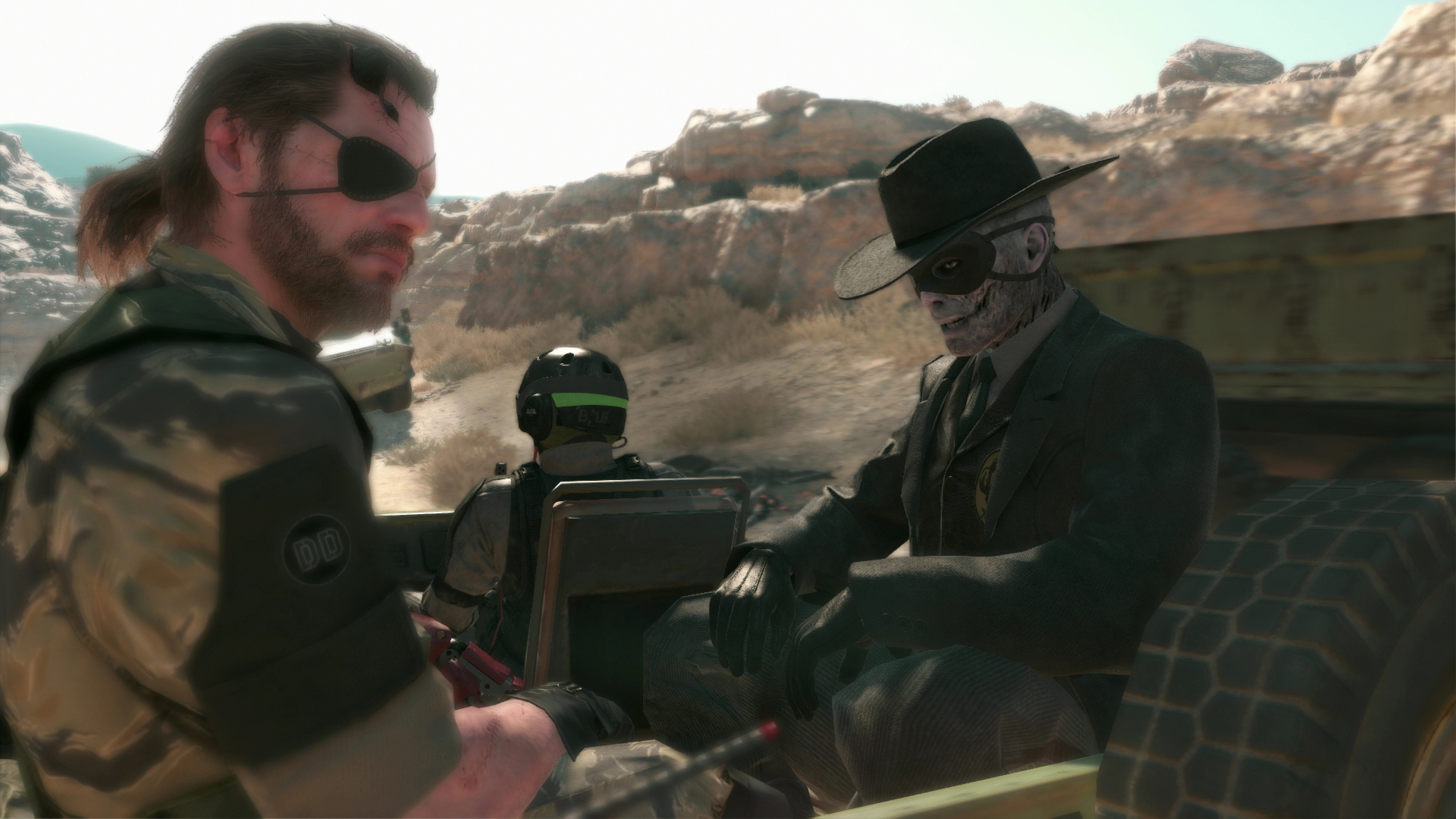 Big Boss and Skull Face from Metal Gear Solid V HD Wallpaper