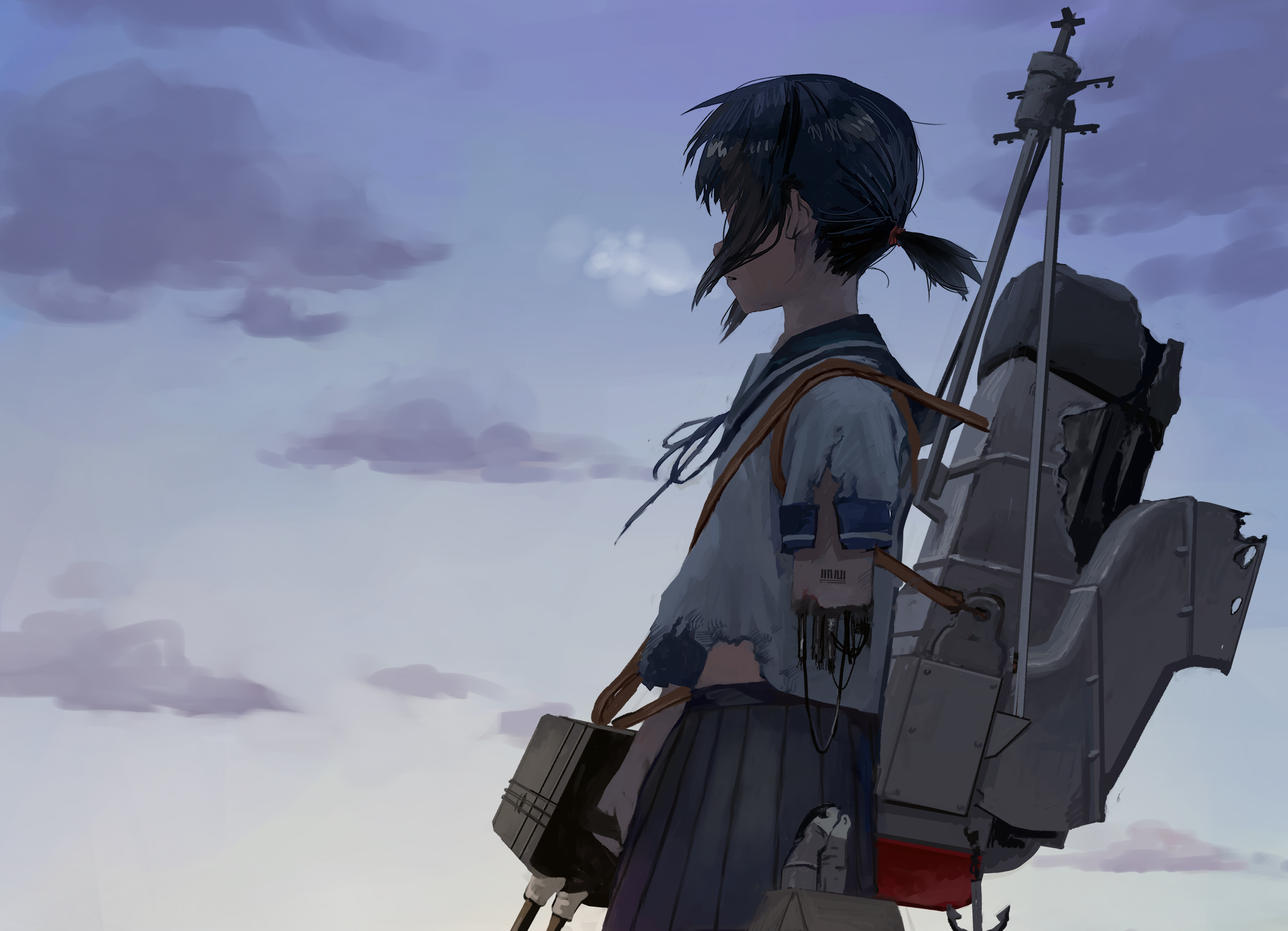Fubuki from Kantai Collection HD Wallpaper