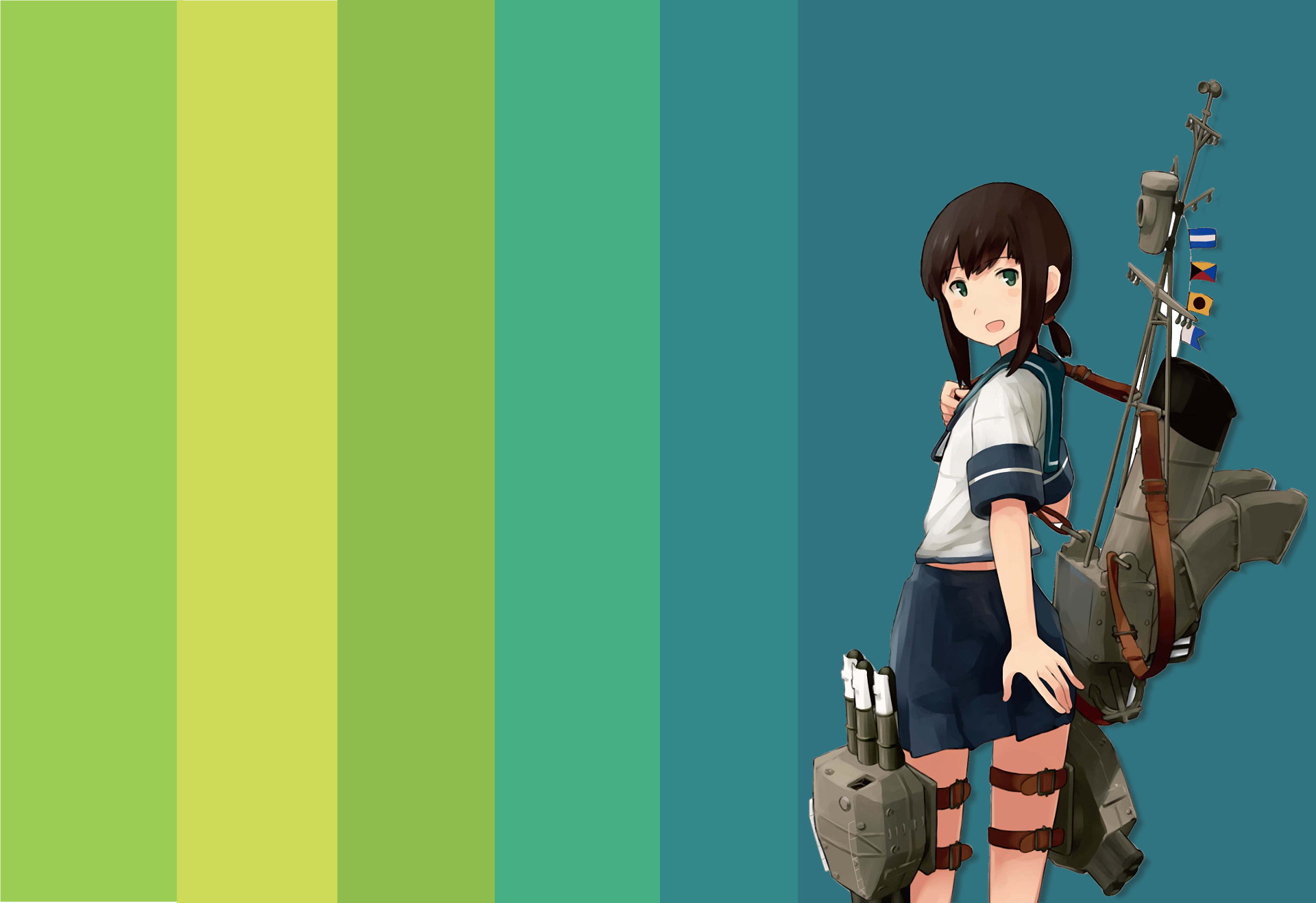Fubuki from Kantai Collection HD Wallpaper