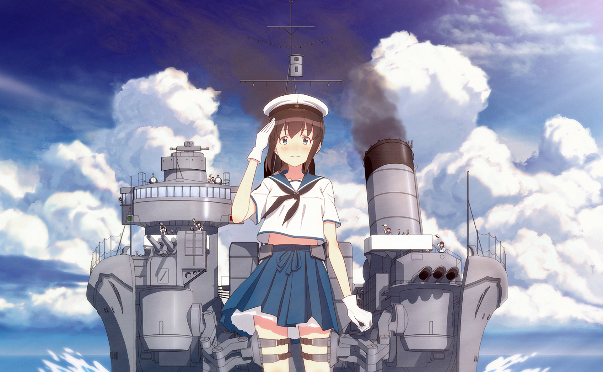Fubuki from Kantai Collection HD Wallpaper