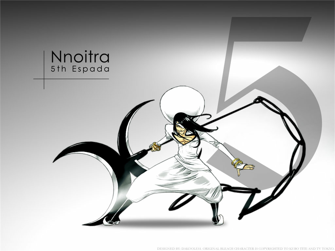 Nnoitra 5th Espada from Bleach HD Wallpaper