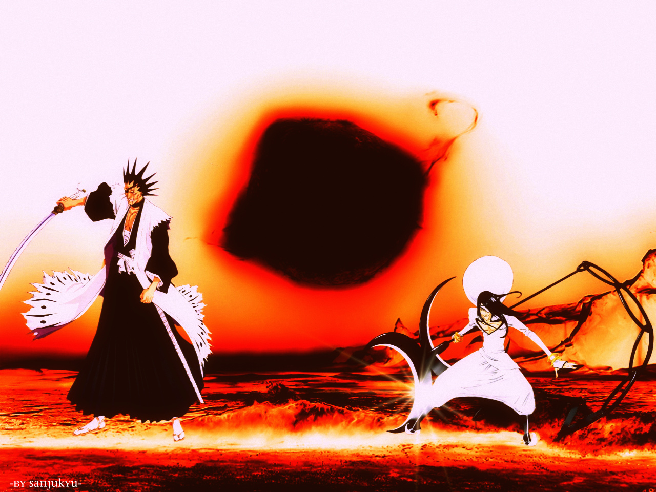Nnoitra Gilga from Bleach HD Wallpaper