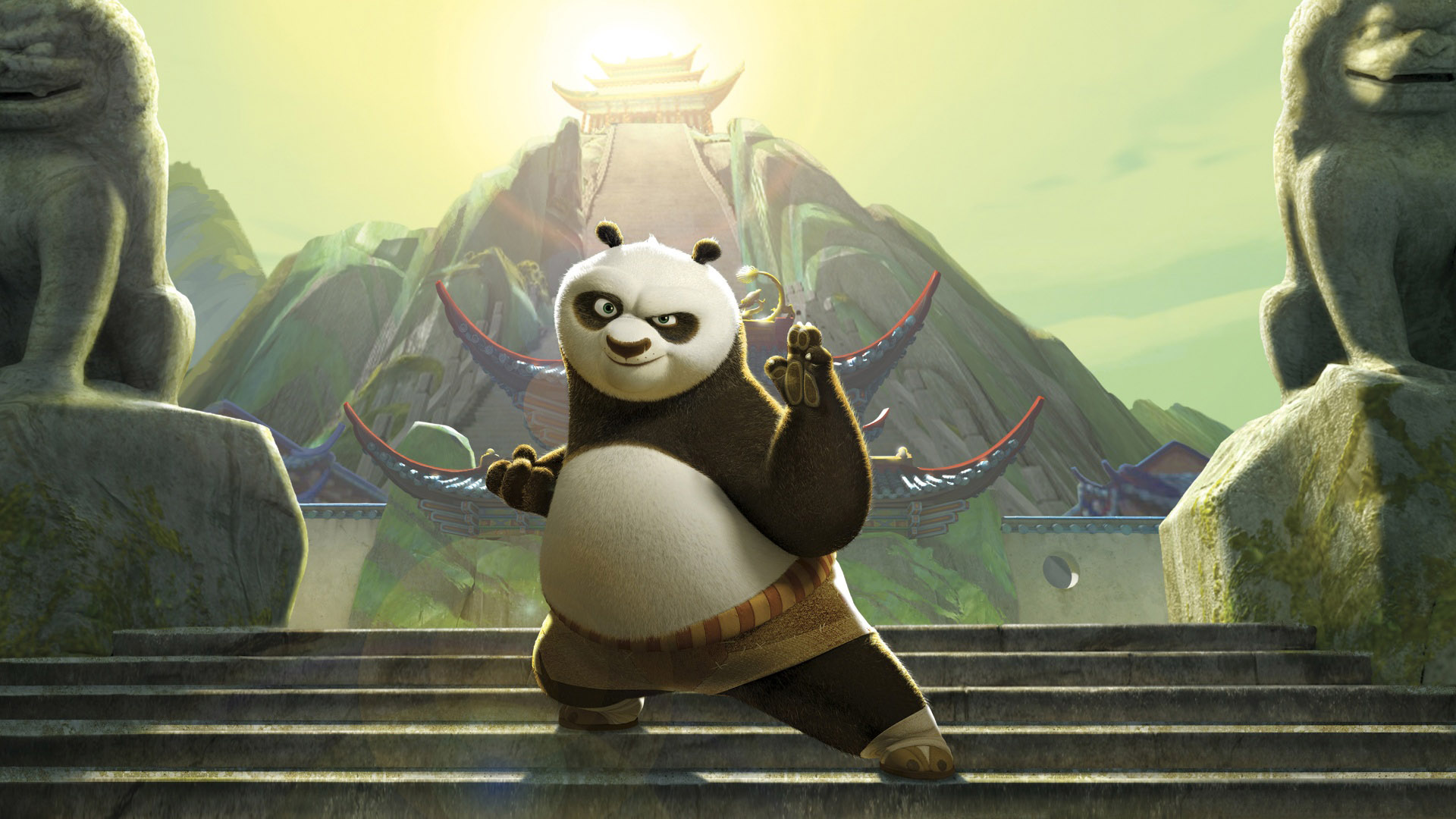 Po from Kung Fu Panda HD Wallpaper