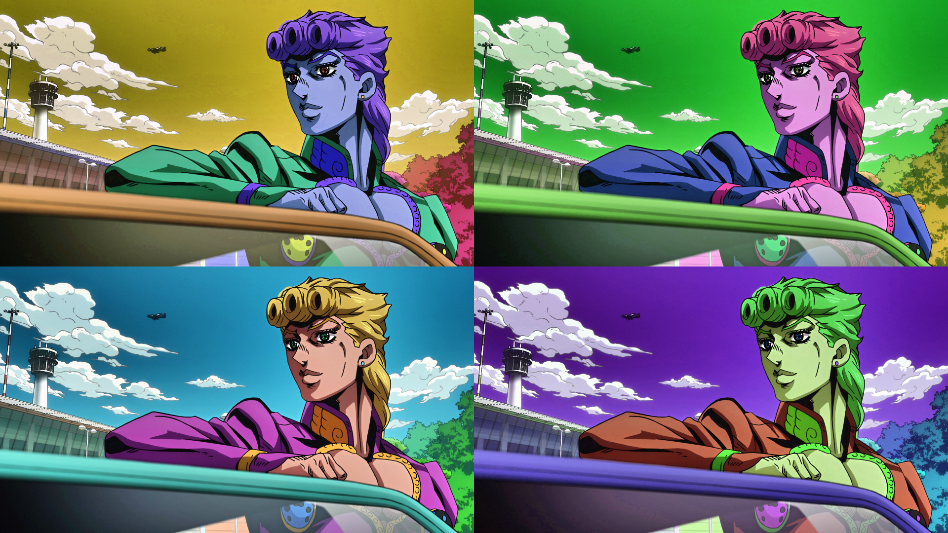Giorno Giovanna from JoJo's Bizarre Adventure HD Wallpaper