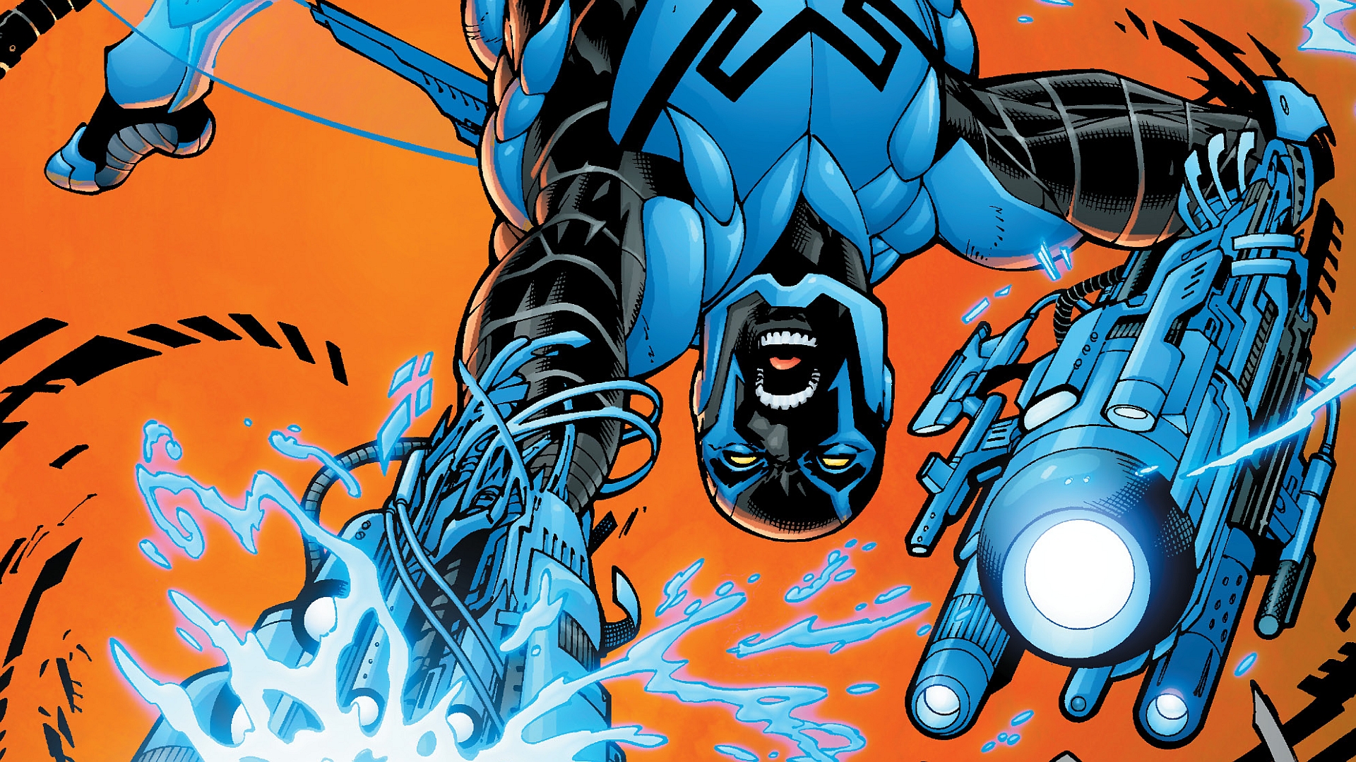 Blue Beetle from DC Comics HD Wallpaper