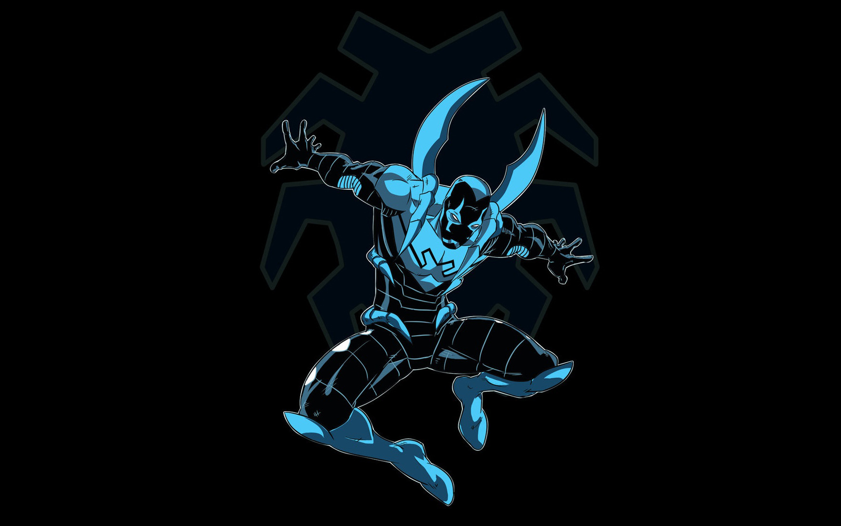 Blue Beetle from DC Comics HD Wallpaper