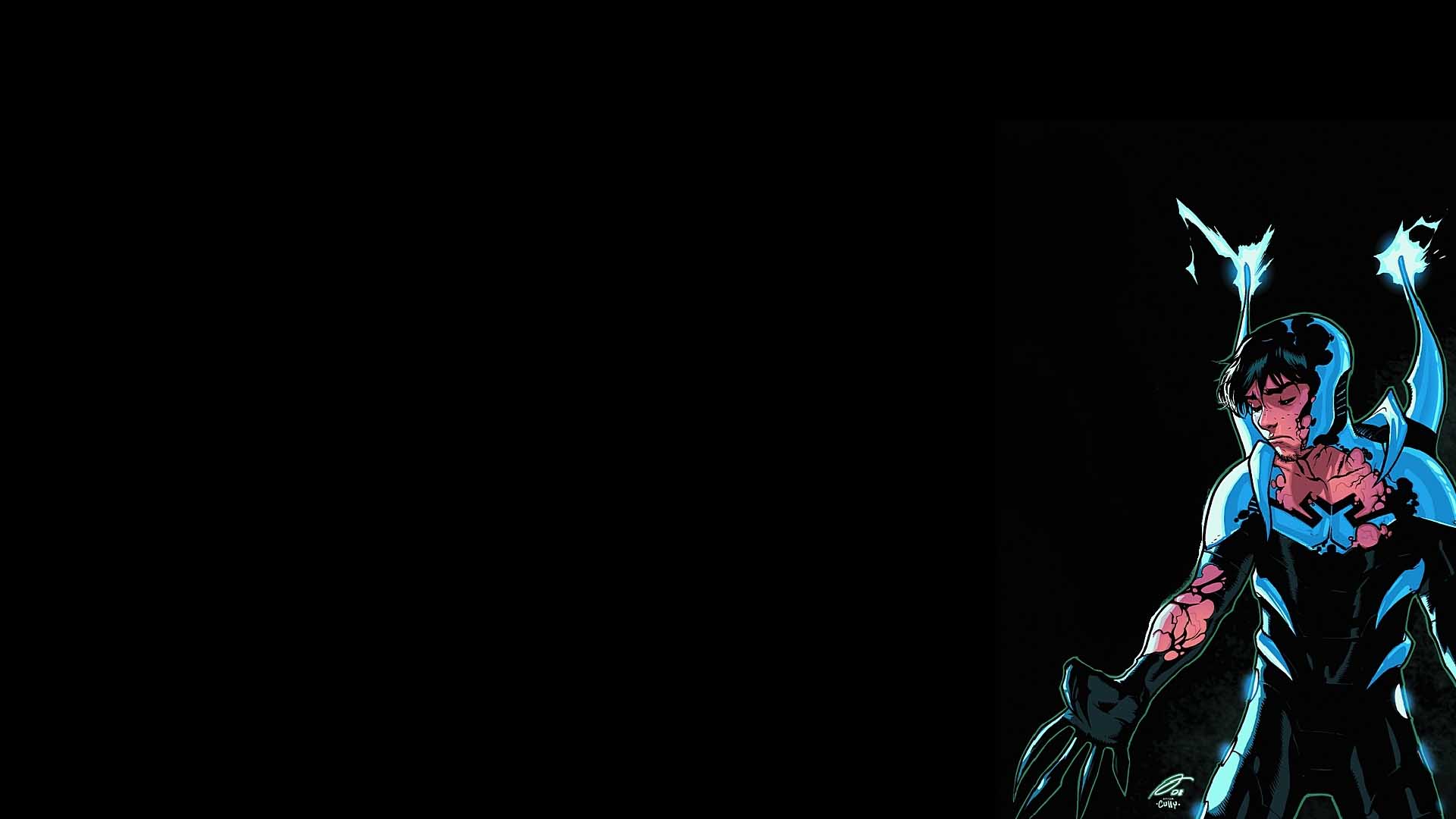 Blue Beetle from DC Comics HD Wallpaper
