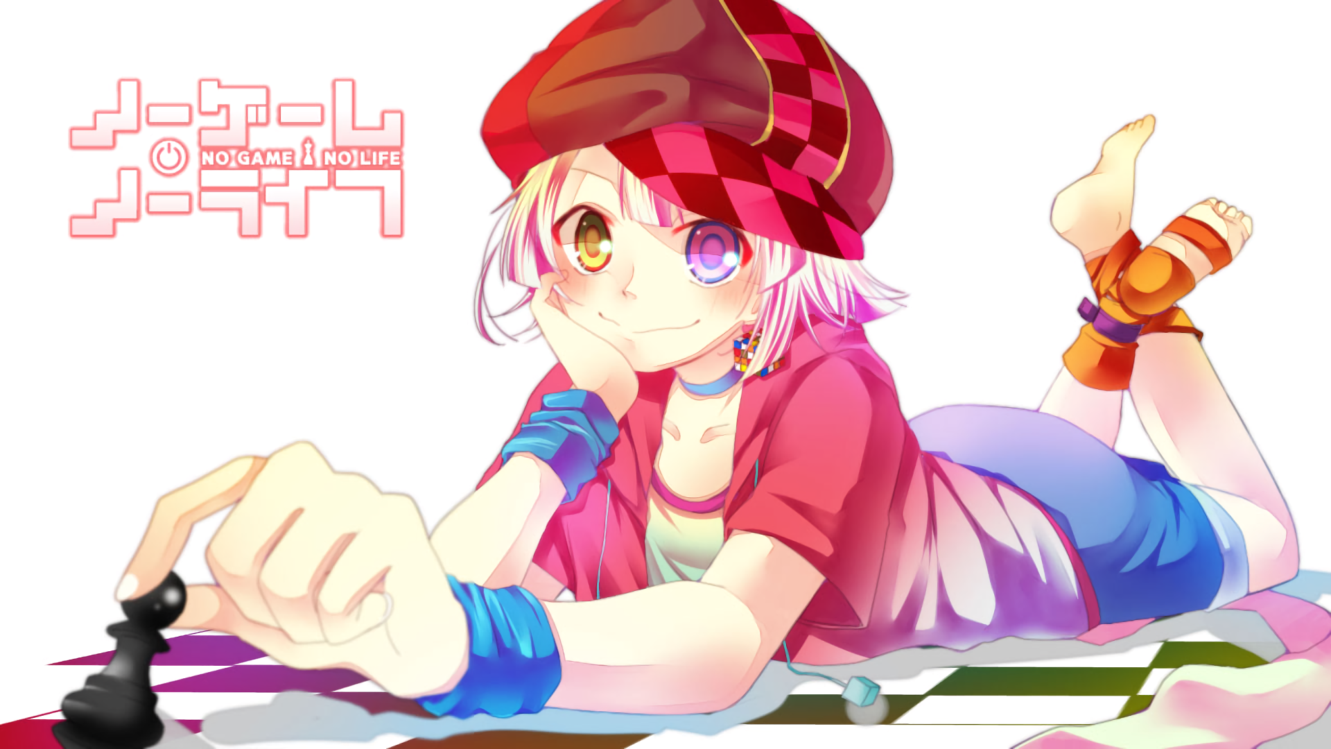 Tet from No Game No Life playing chess HD Wallpaper