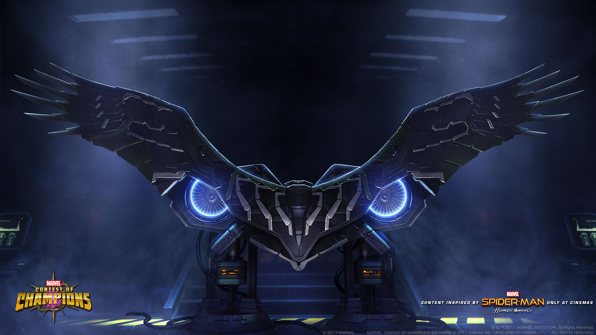 Vulture's Wingsuit from Marvel Contest of Champions HD Wallpaper