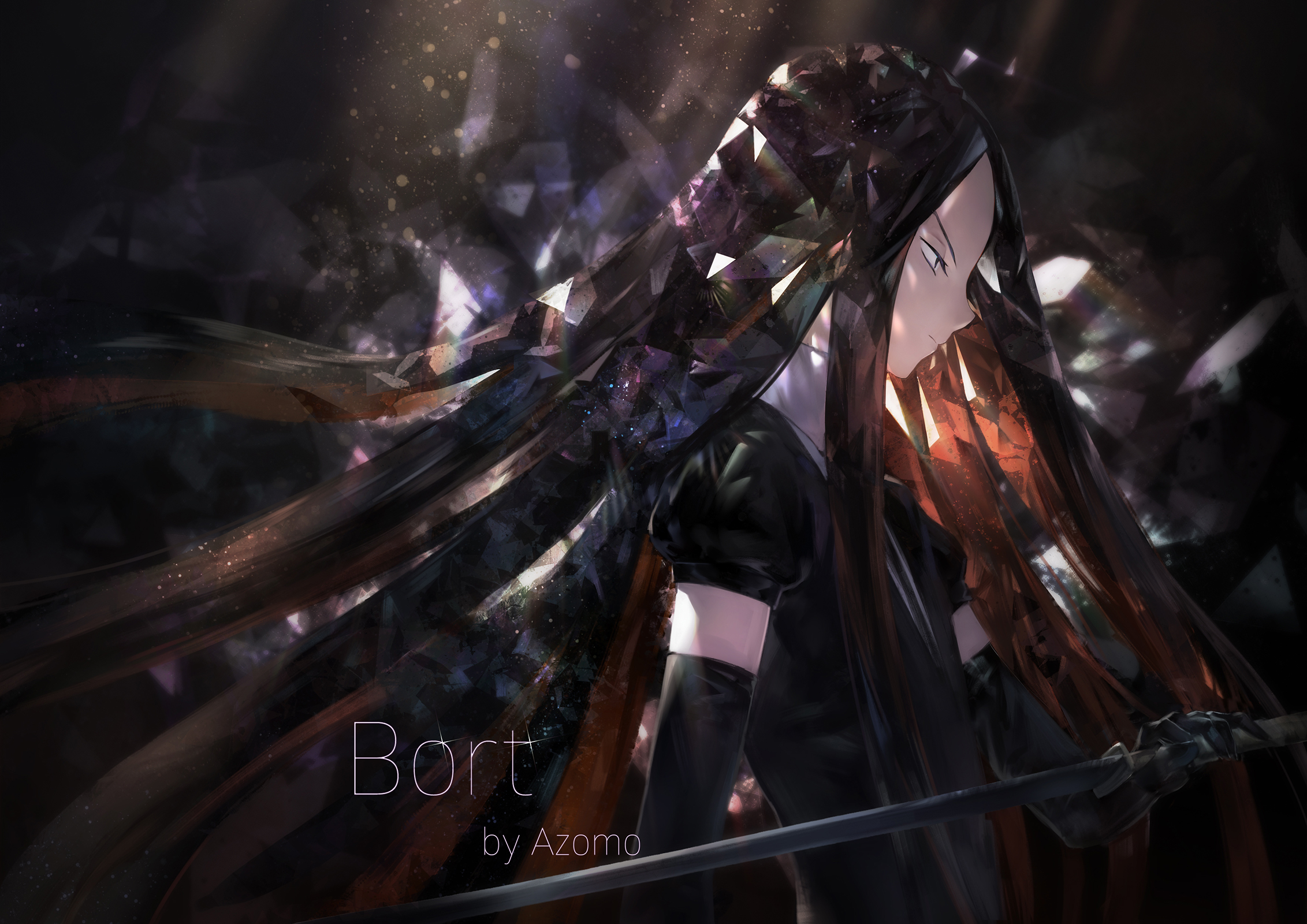 Bort from Houseki no Kuni by Azomo HD Wallpaper