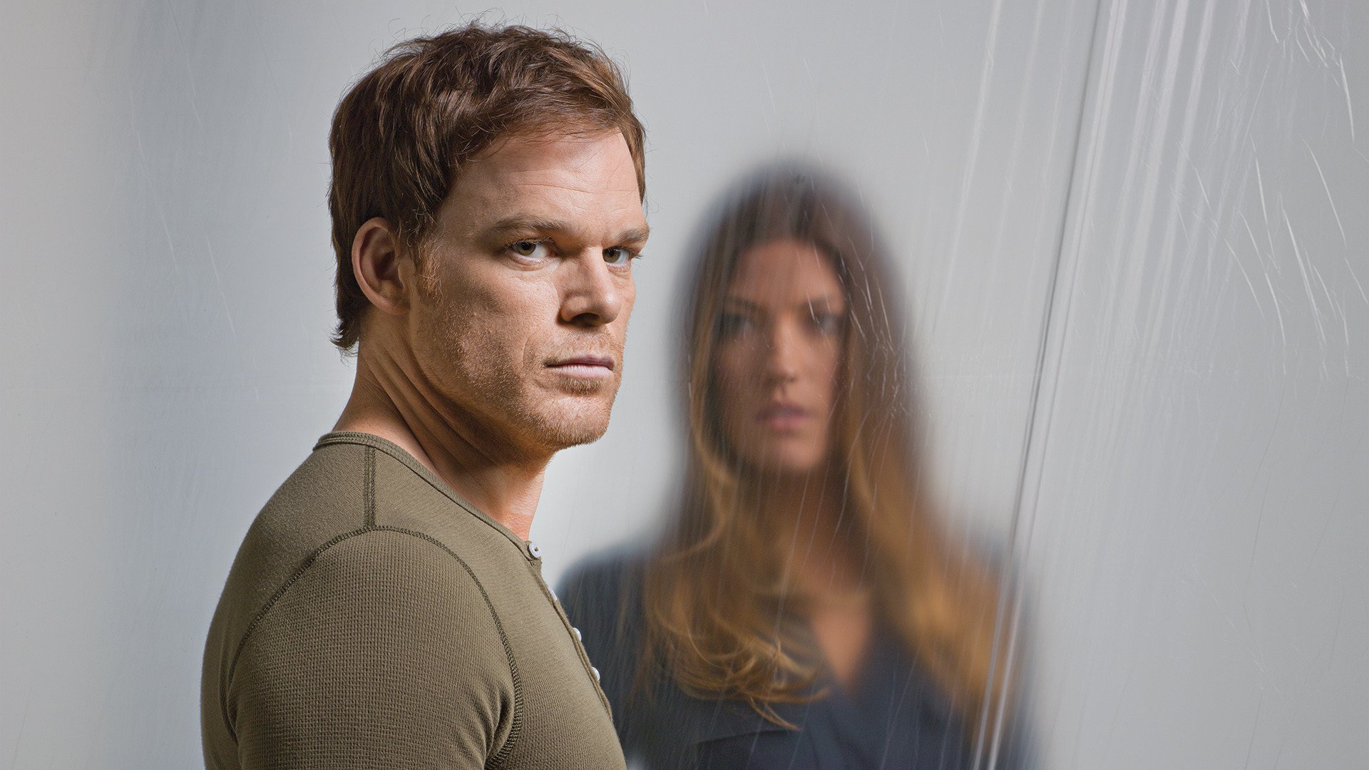 Dexter Morgan and Debra Morgan from Dexter HD Wallpaper