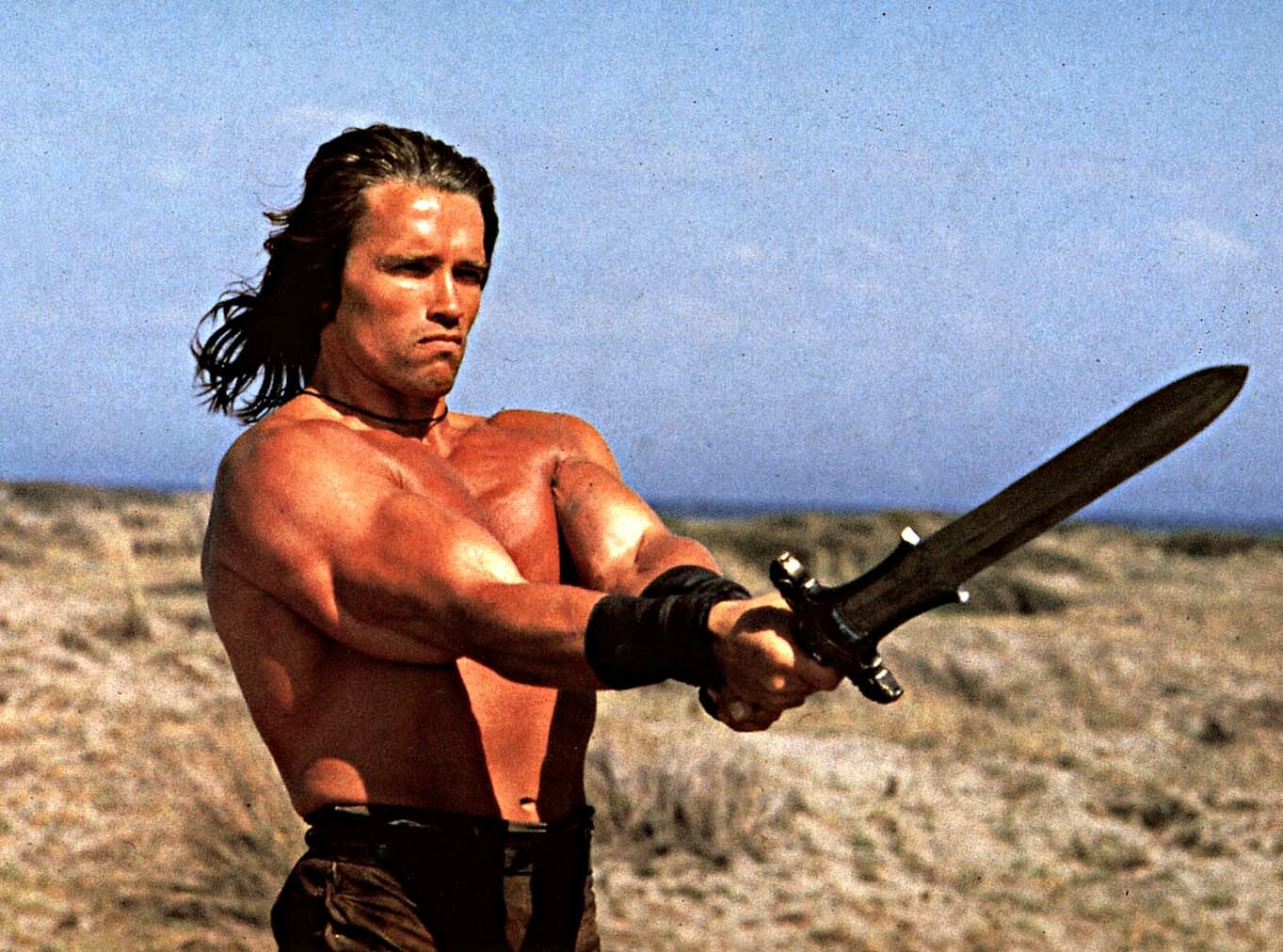 Arnold Schwarzenegger as Conan the Barbarian HD Wallpaper