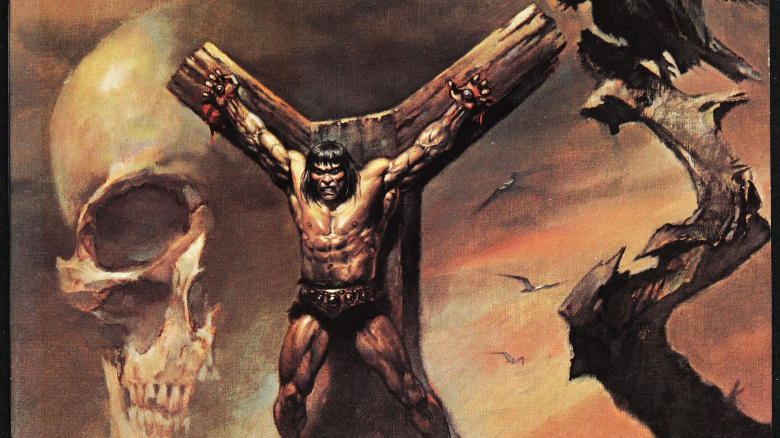 Conan the Barbarian crucified HD Wallpaper