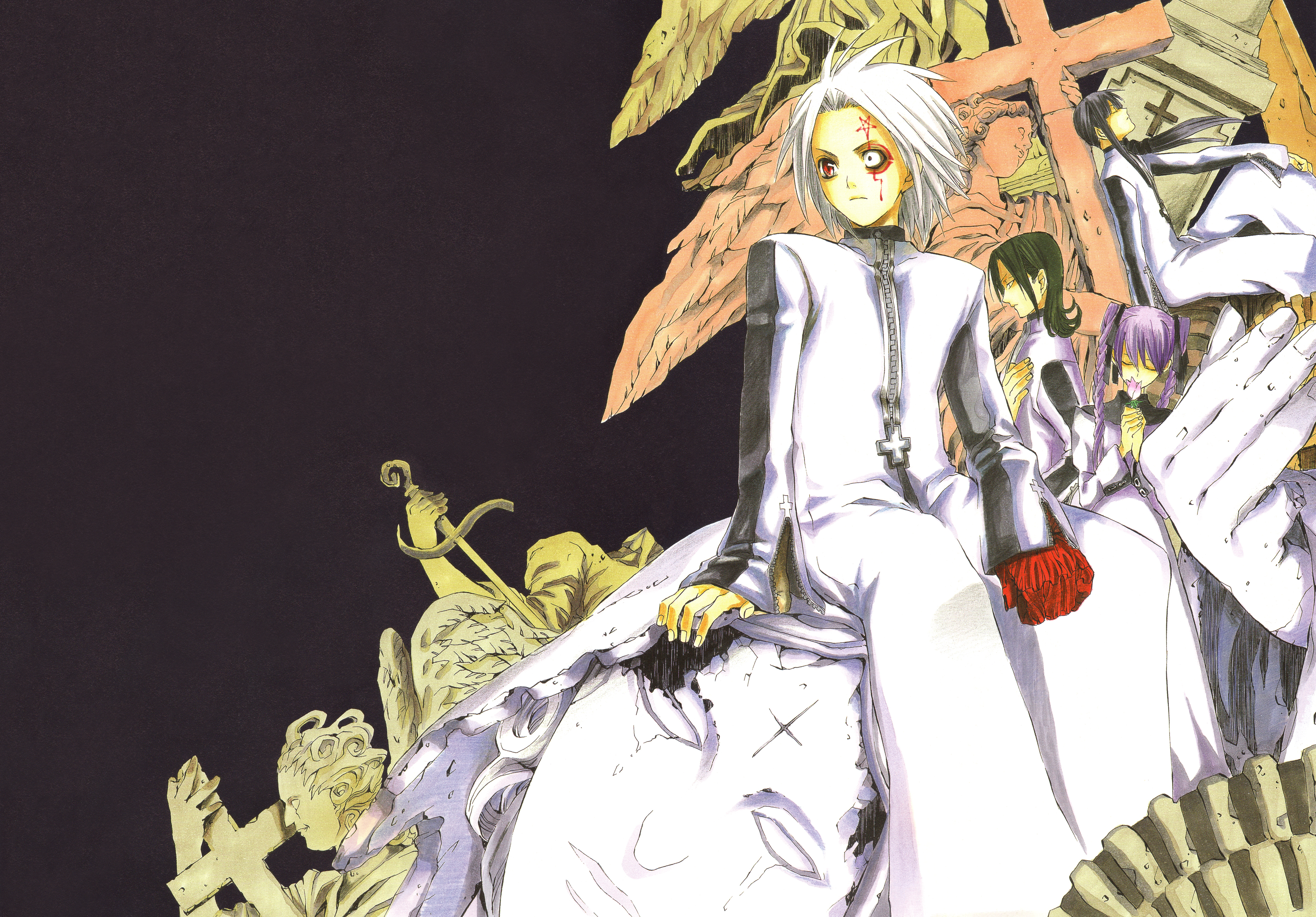 Allen Walker from D.Gray-man HD Wallpaper