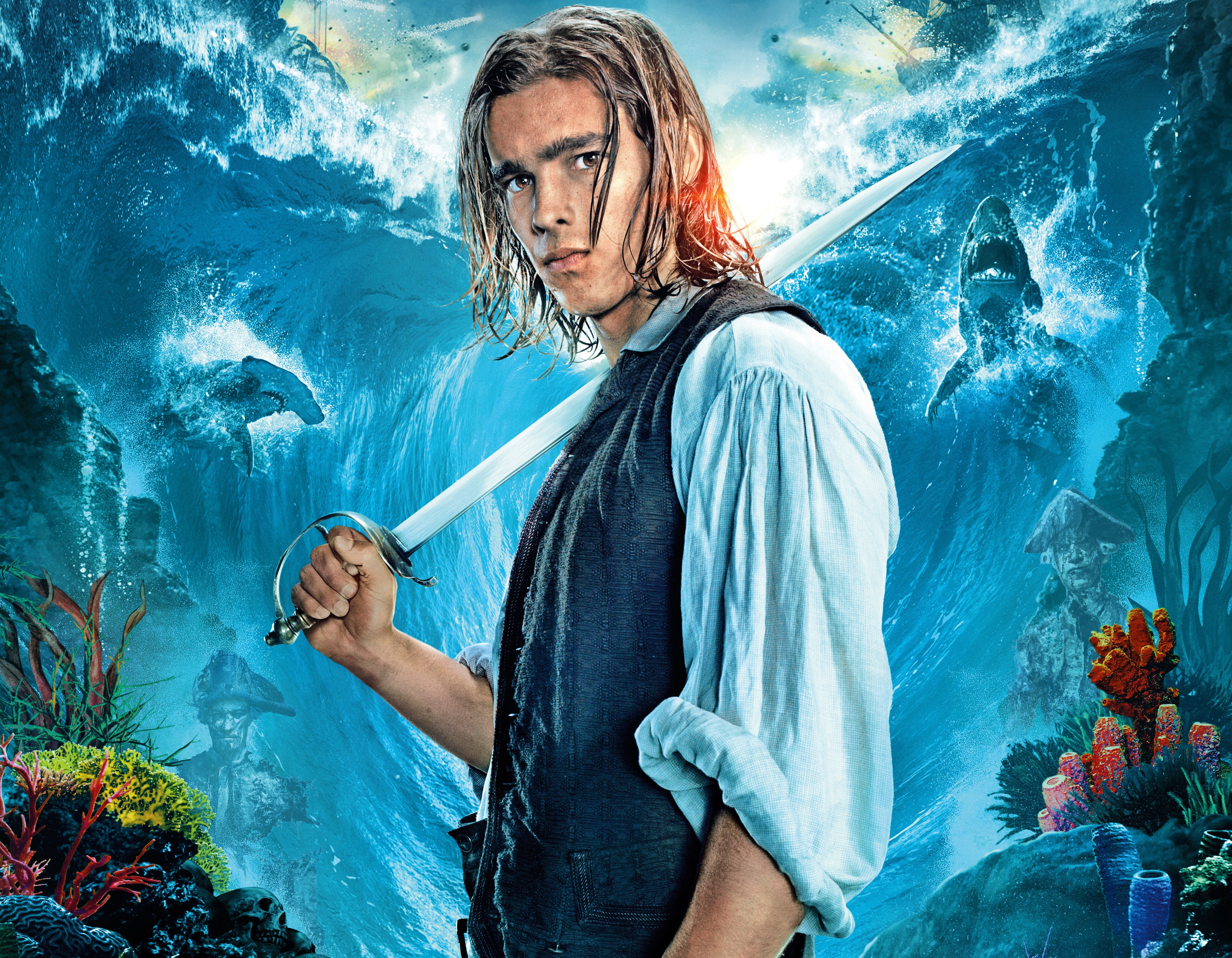 Henry Turner from Pirates of the Caribbean HD Wallpaper