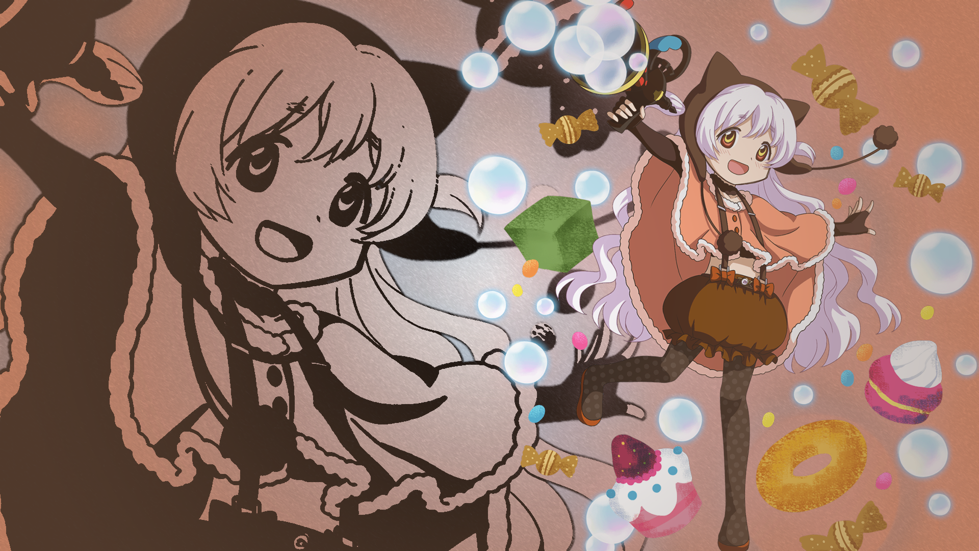 Charlotte from Puella Magi Madoka Magica HD Wallpaper