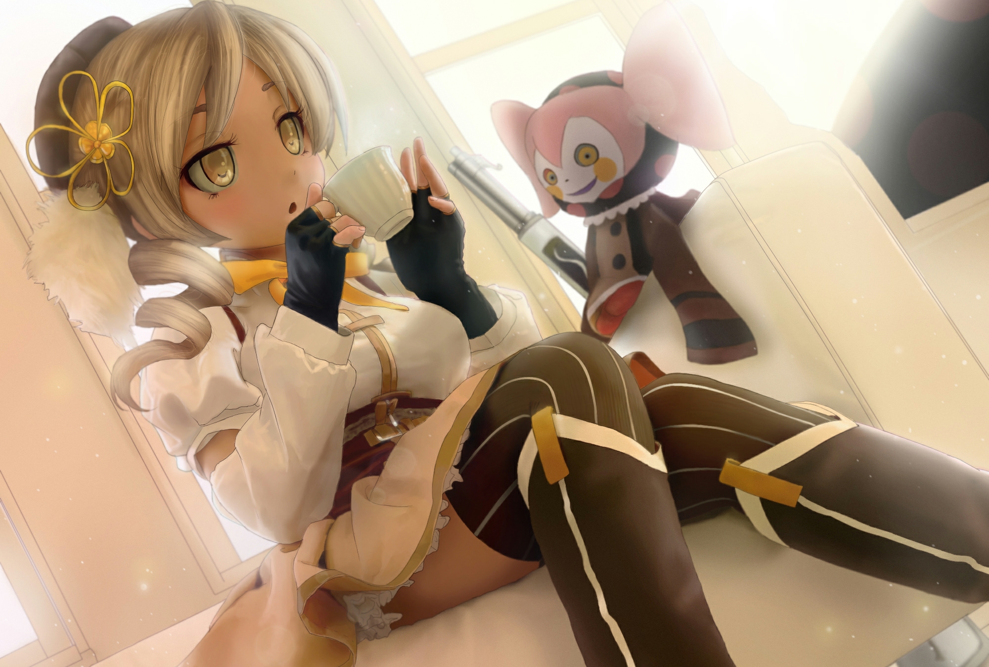 Charlotte from Puella Magi Madoka Magica HD Wallpaper