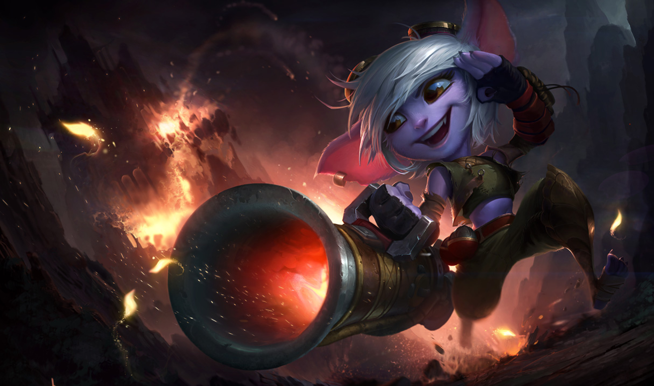 Tristana from League of Legends HD Wallpaper