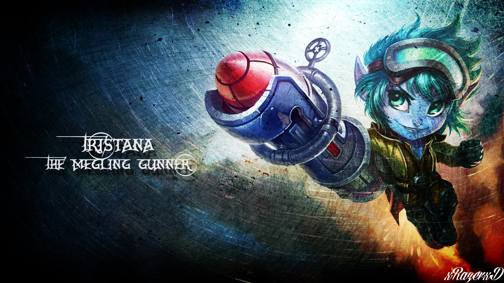 Tristana the Yordle Gunner from League of Legends HD Wallpaper