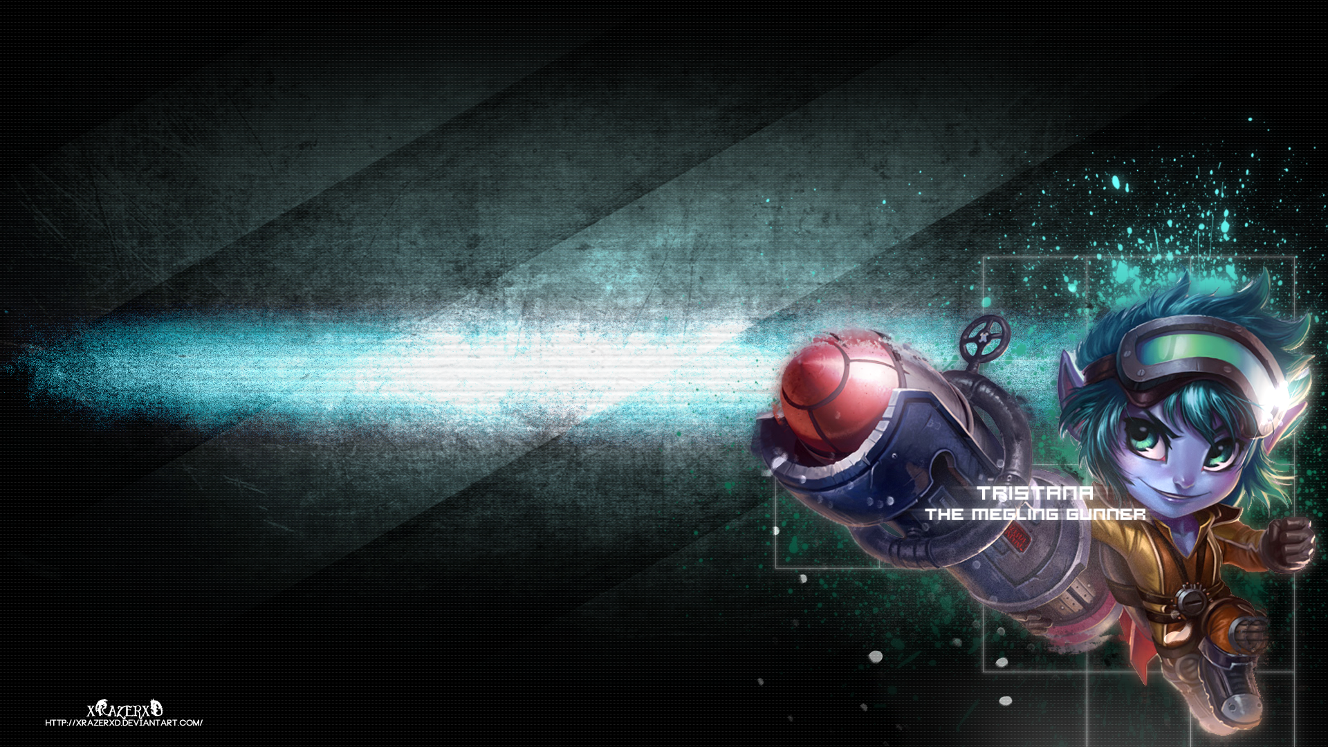 Tristana The Yordle Gunner from League of Legends HD Wallpaper