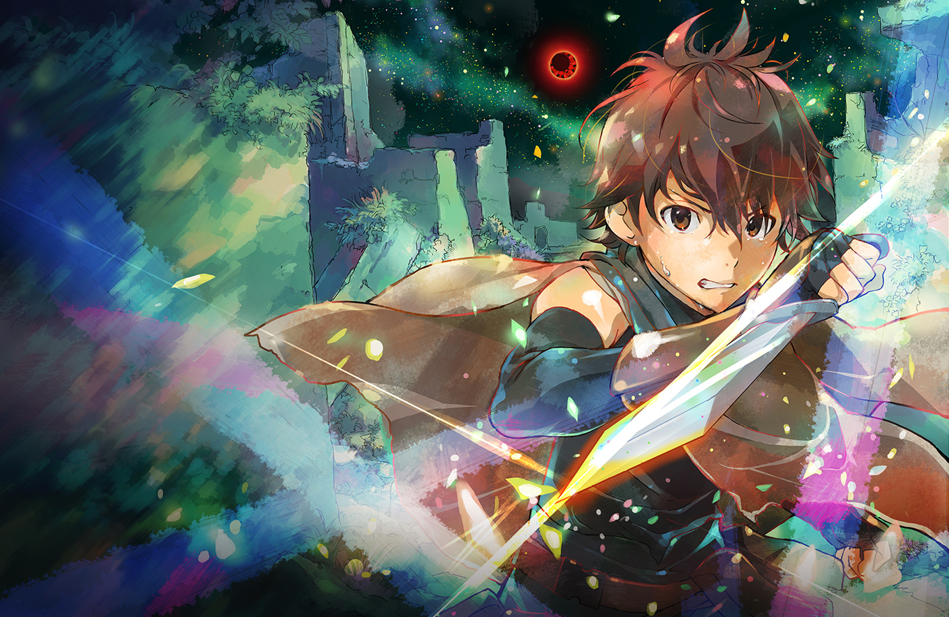 Haruhiro from Grimgar of Fantasy and Ash HD Wallpaper