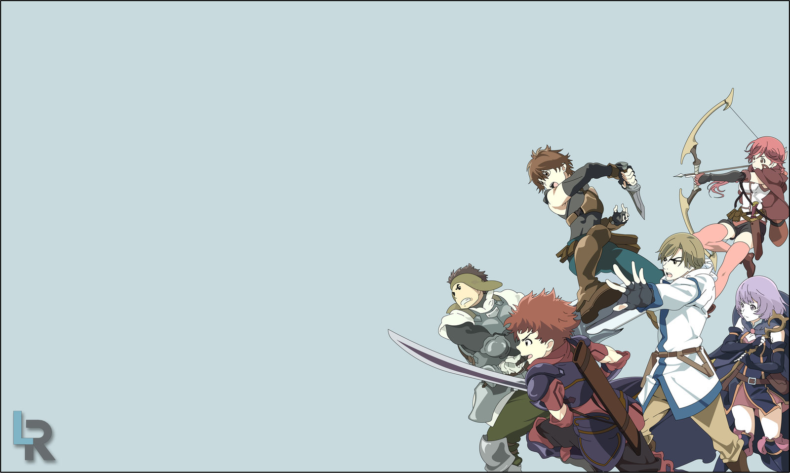 Characters from Grimgar of Fantasy and Ash HD Wallpaper