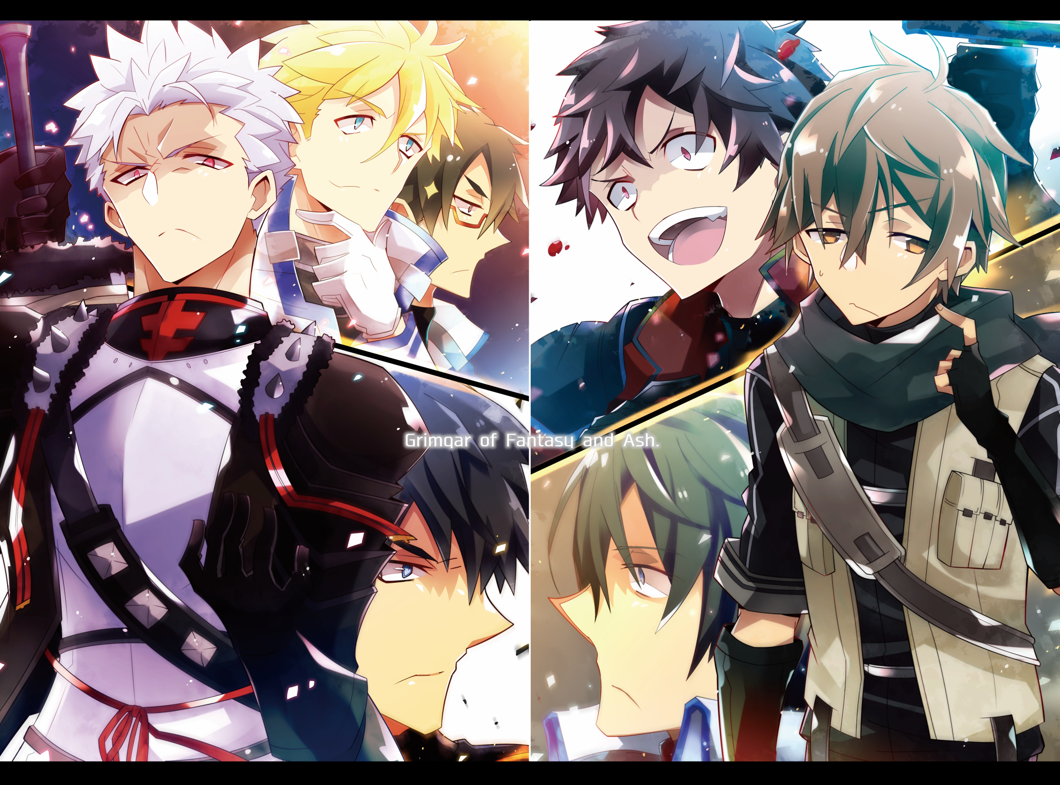 Characters from Grimgar of Fantasy and Ash HD Wallpaper