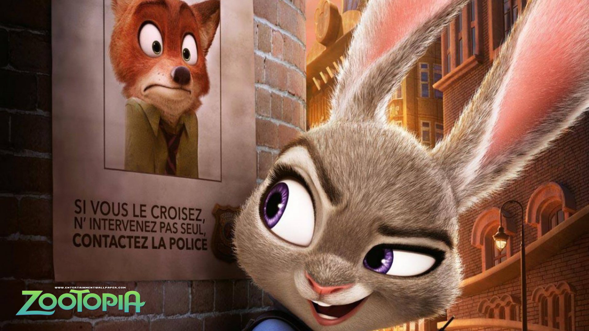 Judy Hopps from Zootopia HD Wallpaper