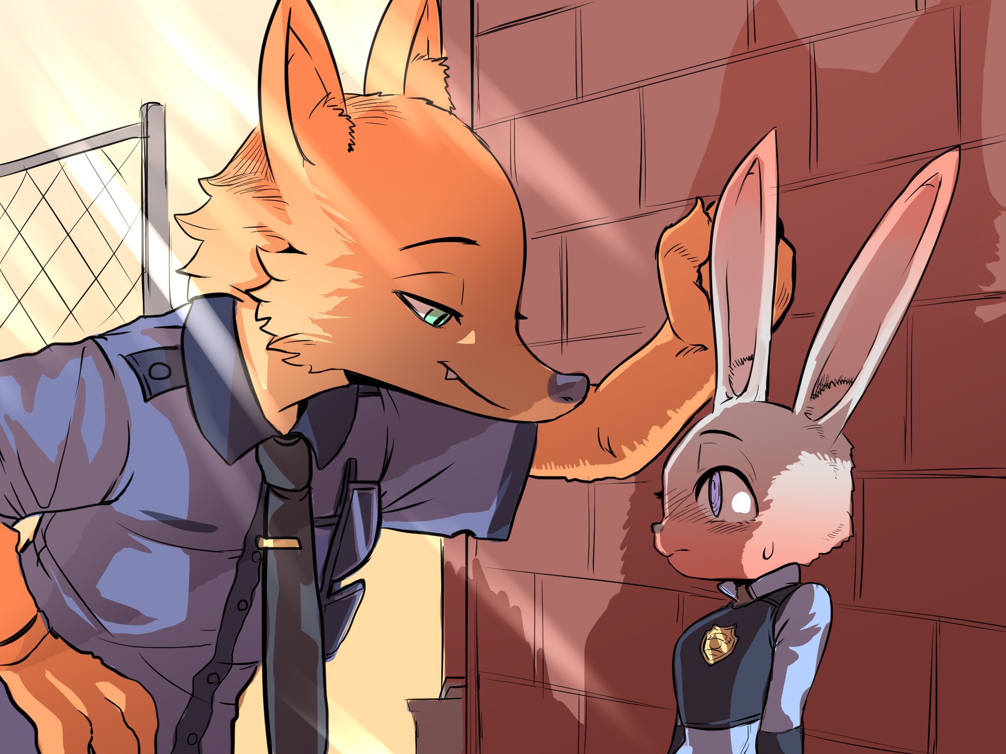 Judy Hopps and Nick Wilde from Zootopia HD Wallpaper