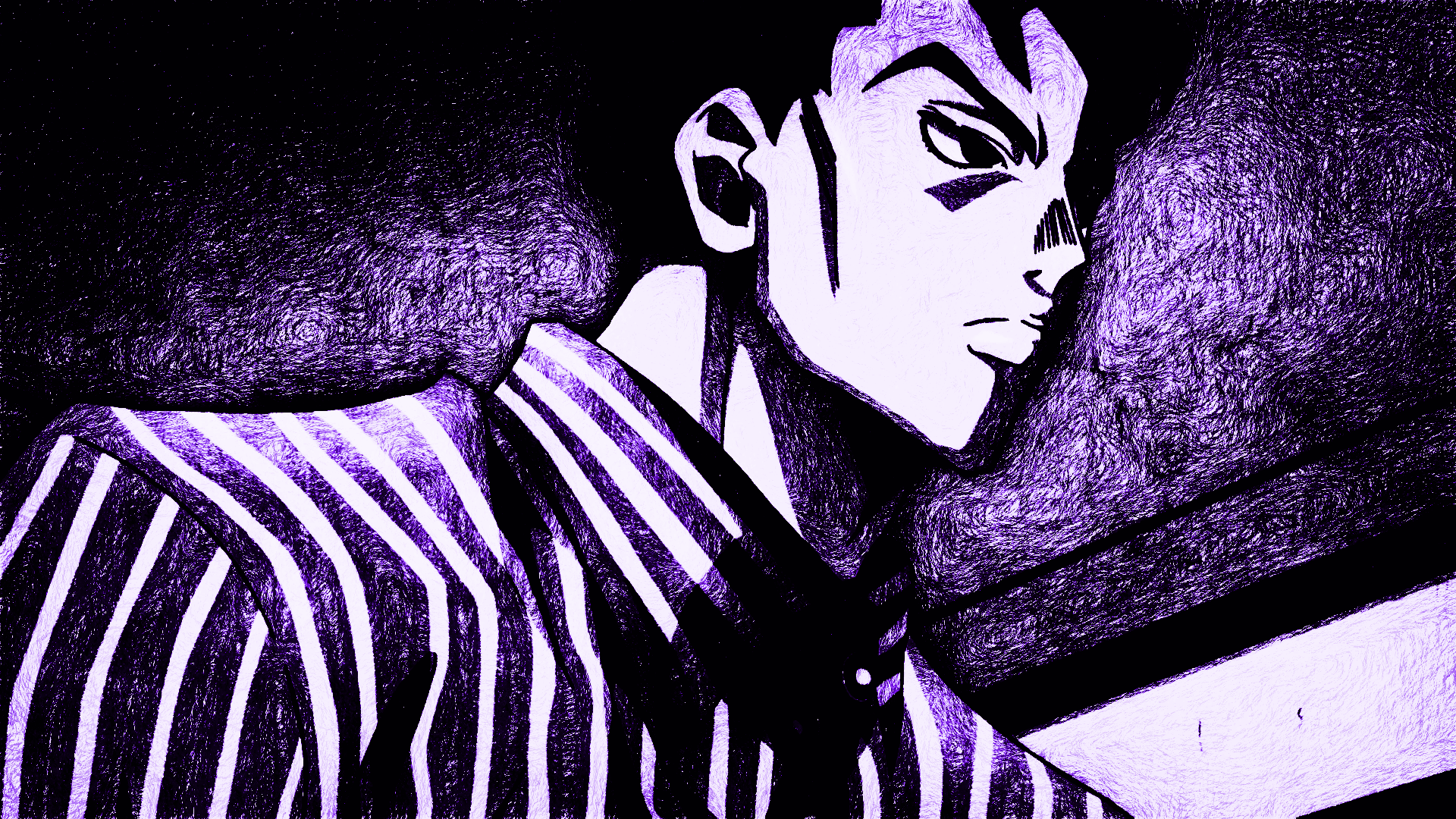 Kosaku Kawajiri from Jojo's Bizarre Adventure HD Wallpaper