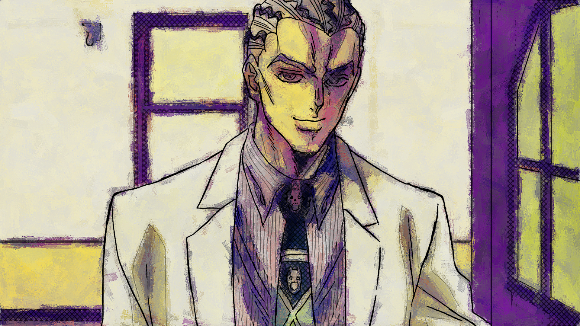 Kosaku Kawajiri from JoJo's Bizarre Adventure HD Wallpaper