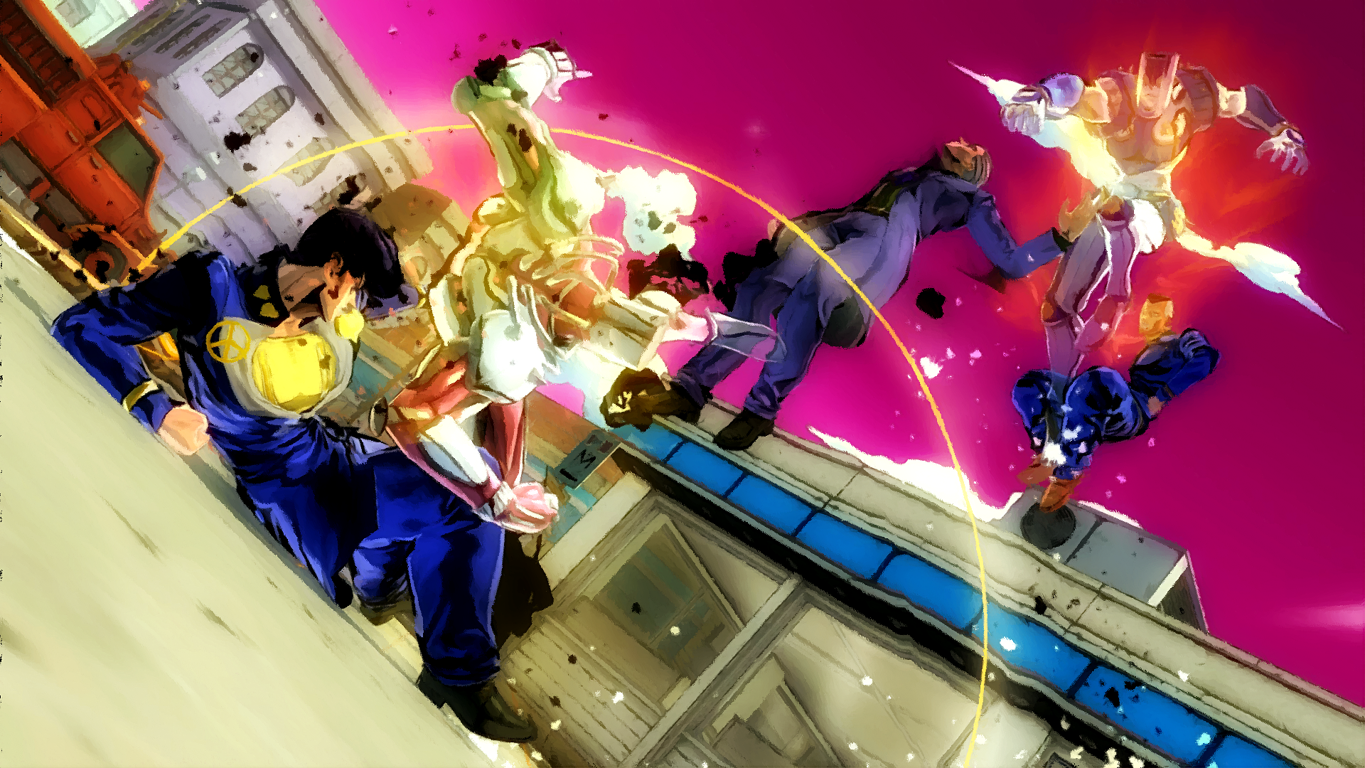 Kosaku Kawajiri from JoJo's Bizarre Adventure HD Wallpaper