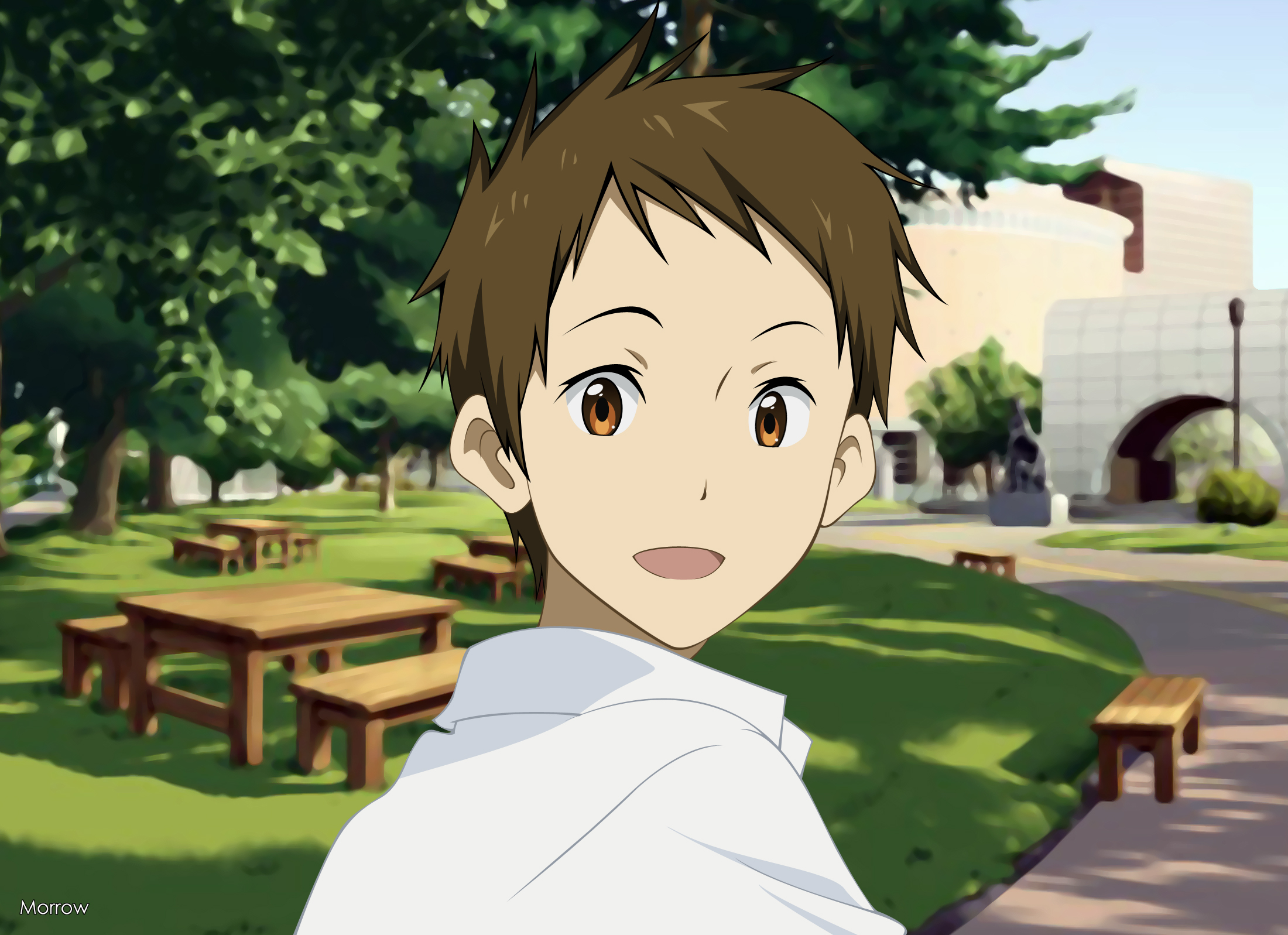 Satoshi Fukube from Hyouka HD Wallpaper