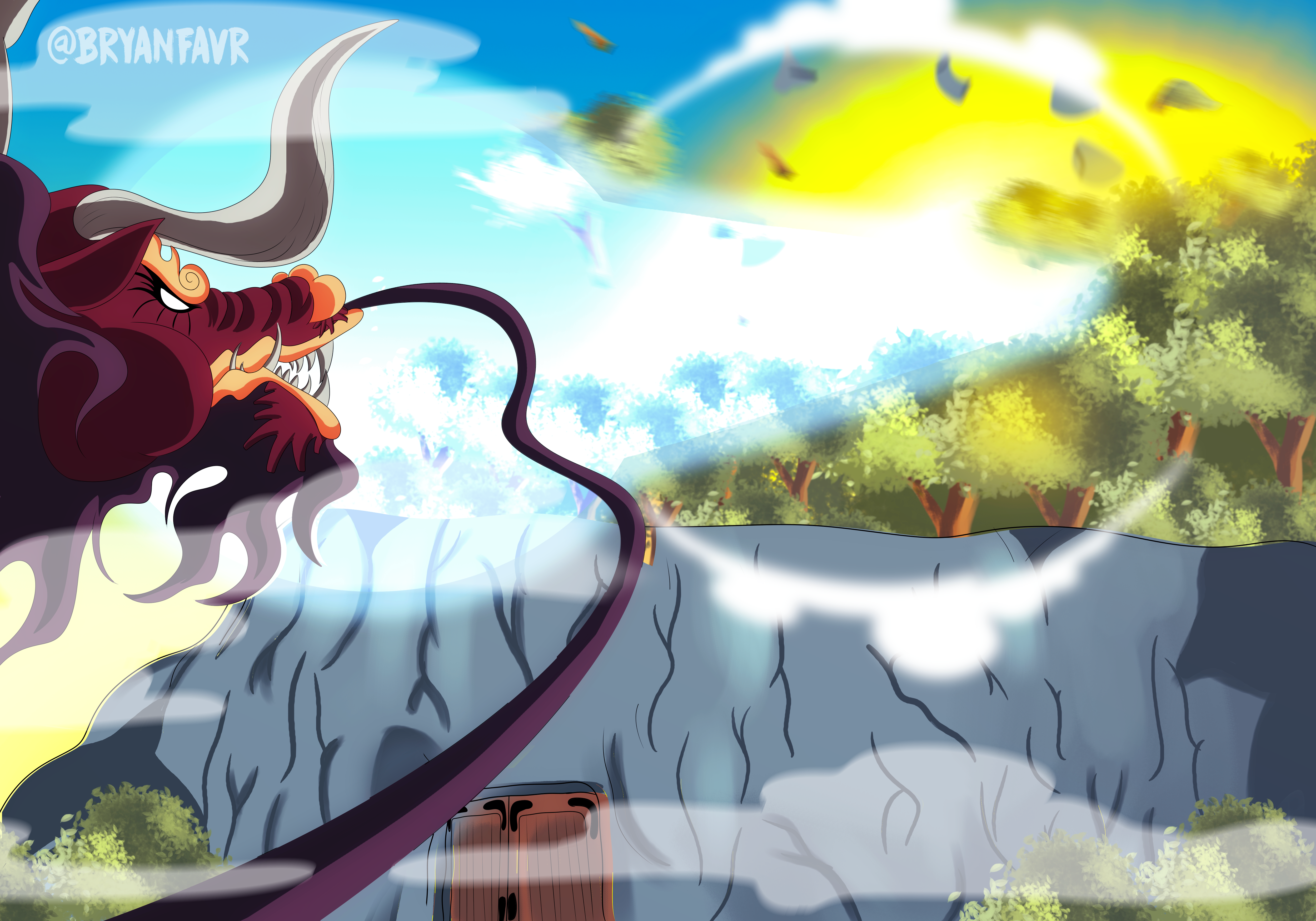 Kaido from One Piece HD Wallpaper