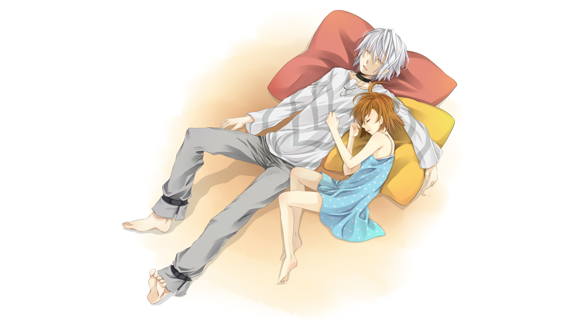 Accelerator and Last Order from Toaru Majutsu no Index HD Wallpaper