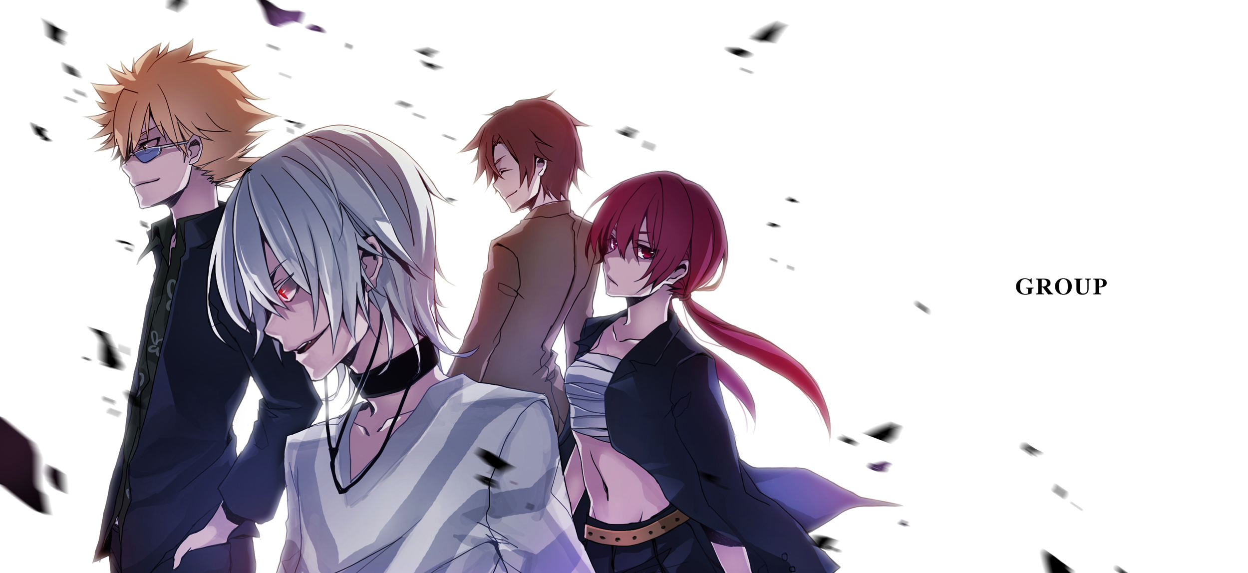 Accelerator and friends from To Aru Kagaku No Railgun HD Wallpaper