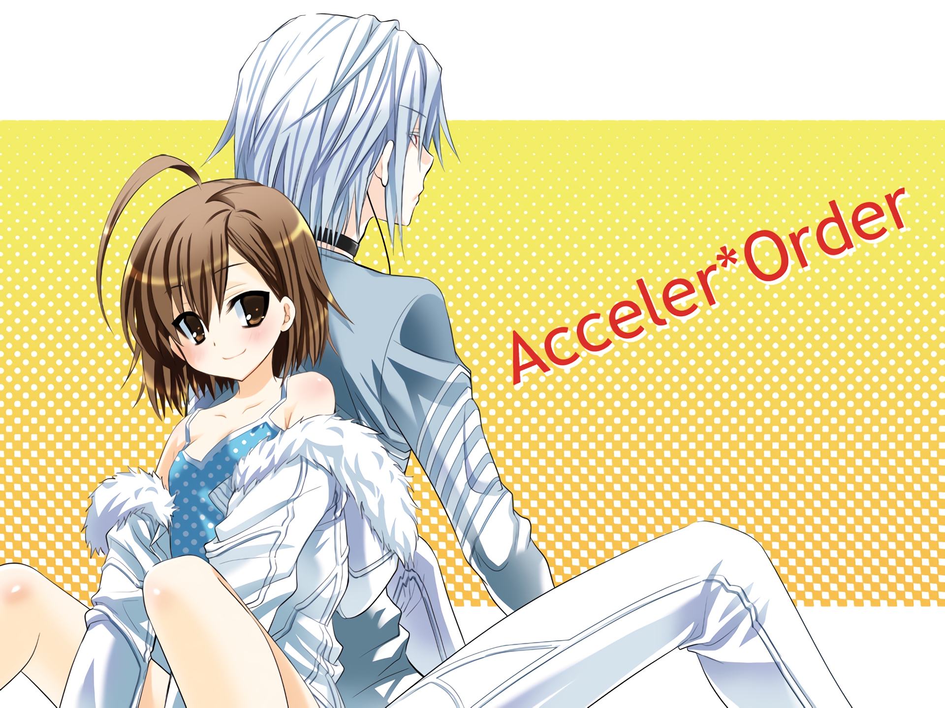 Accelerator and Last Order from To Aru Kagaku No Railgun HD Wallpaper