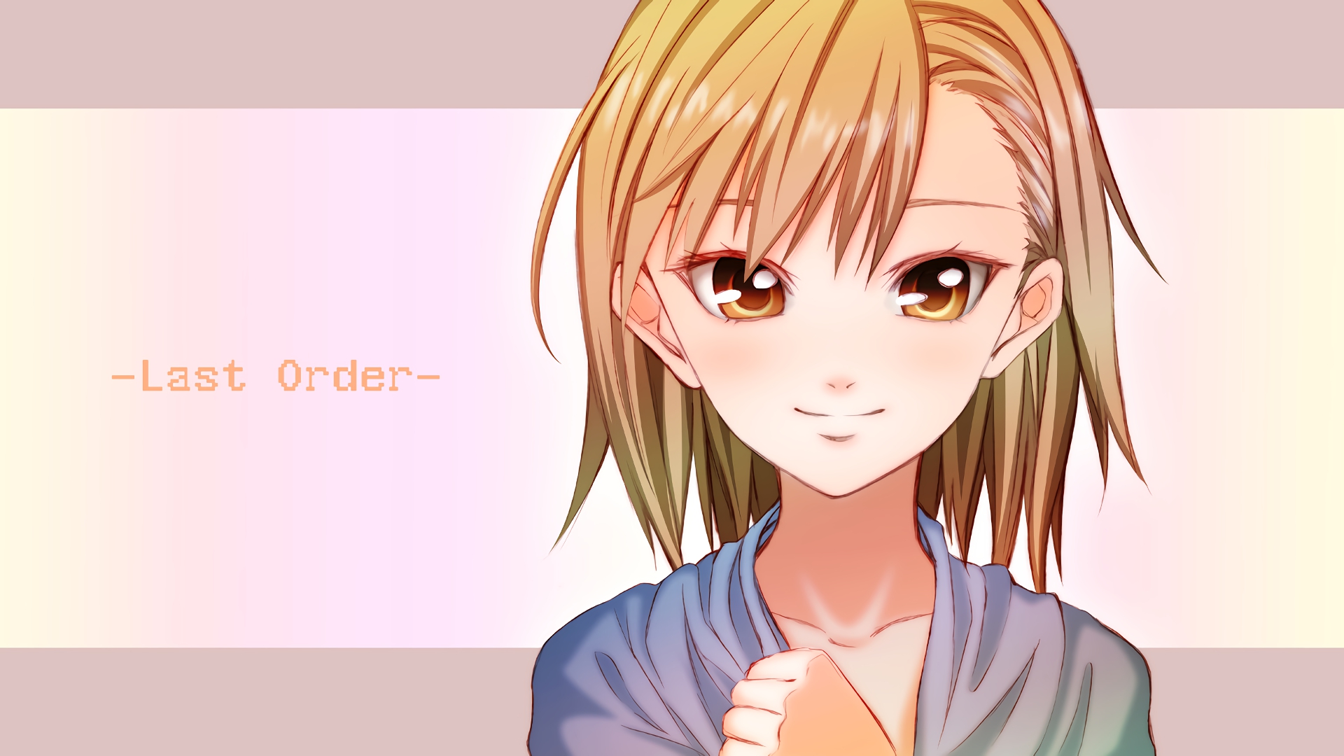 Last Order anime girl HD Wallpaper