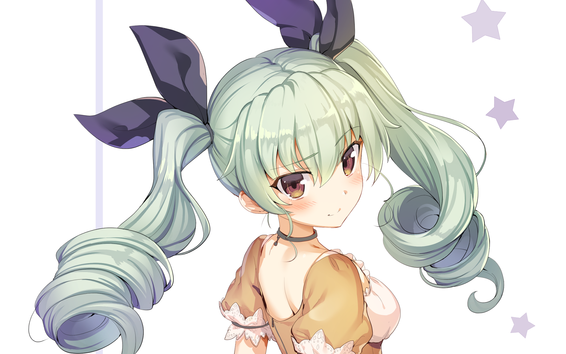 Anchovy from Girls und Panzer HD Wallpaper