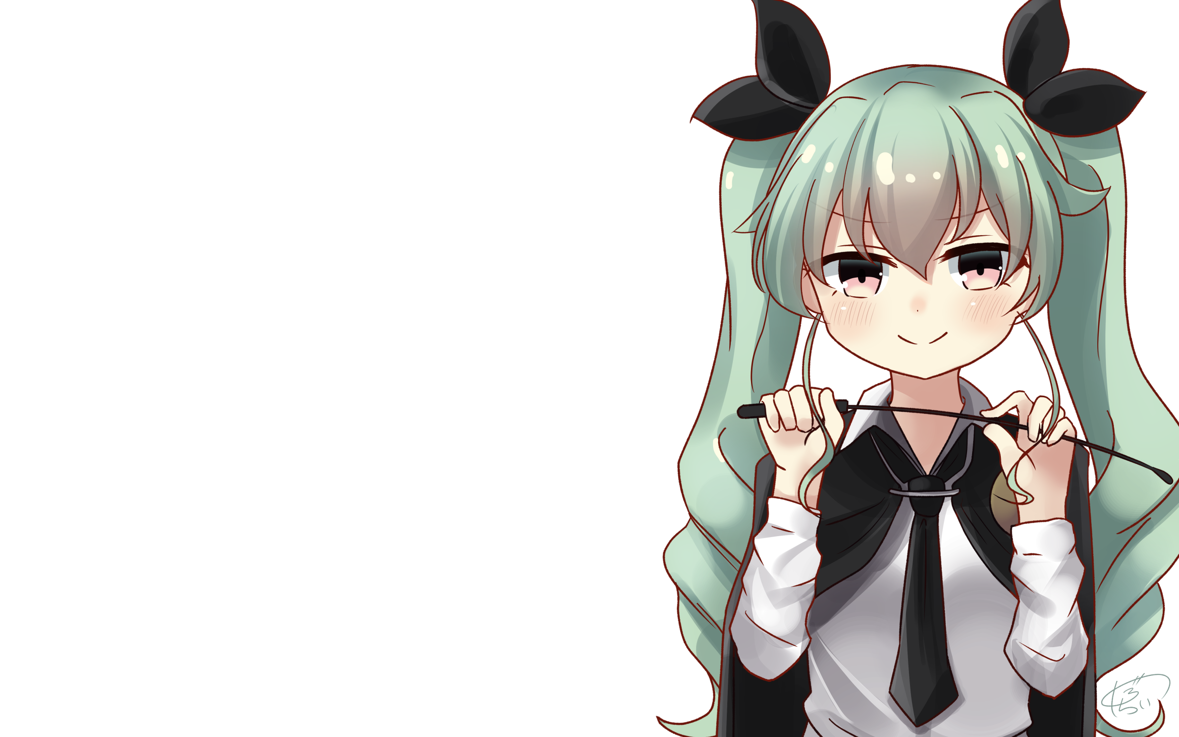 Anchovy from Girls und Panzer HD Wallpaper