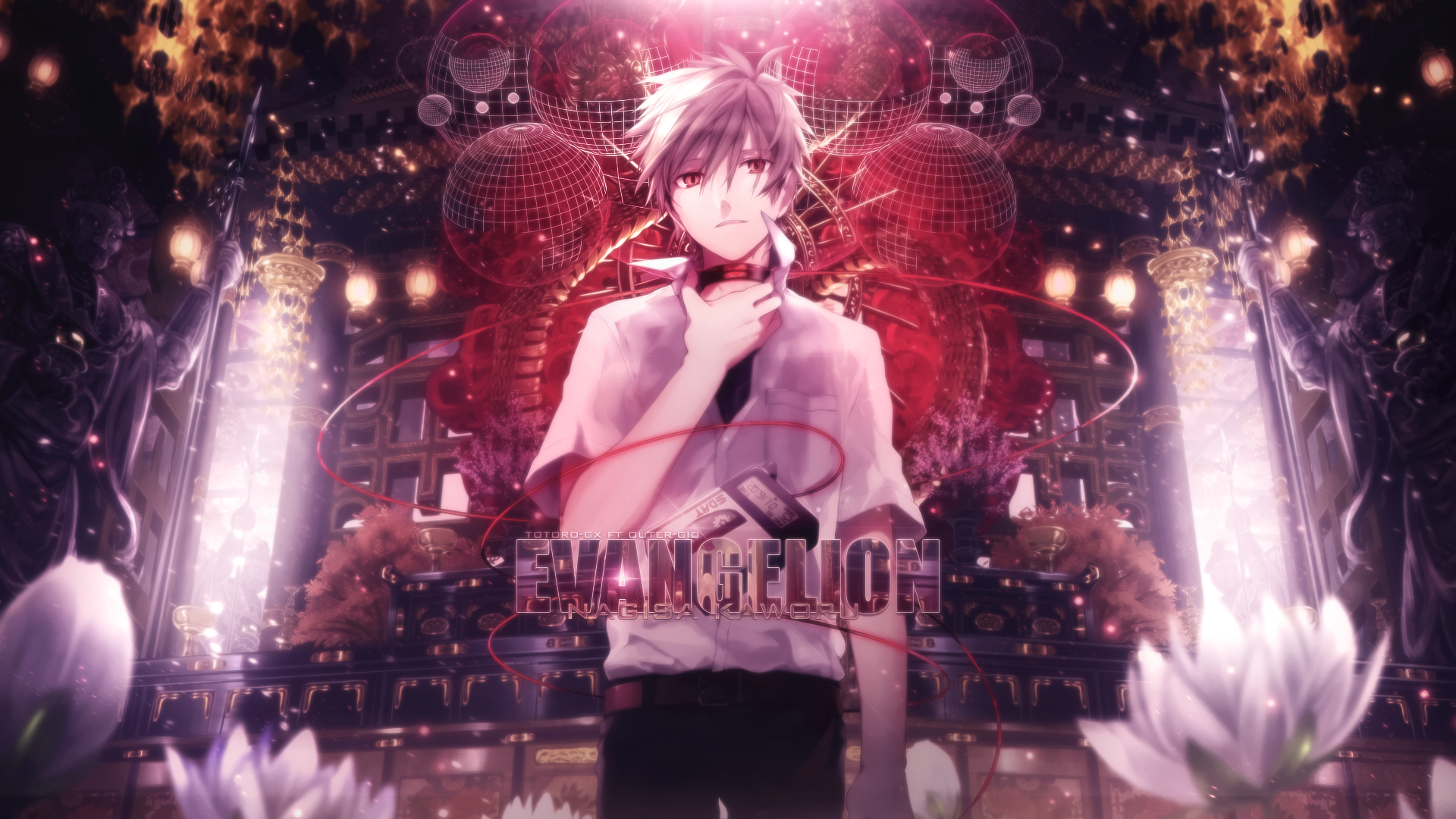 Kaworu Nagisa from Neon Genesis Evangelion HD Wallpaper