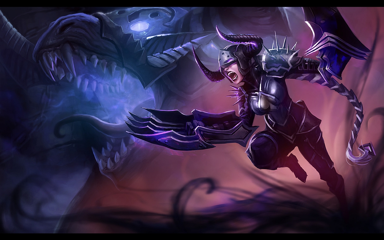 Shyvana from League of Legends HD Wallpaper