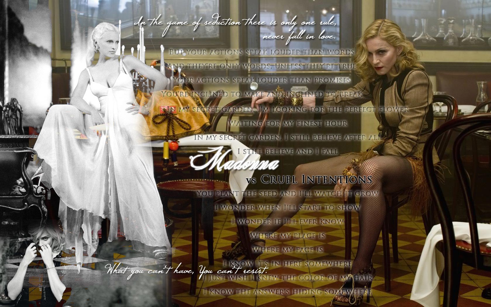 Madonna vs Cruel Intentions HD Wallpaper