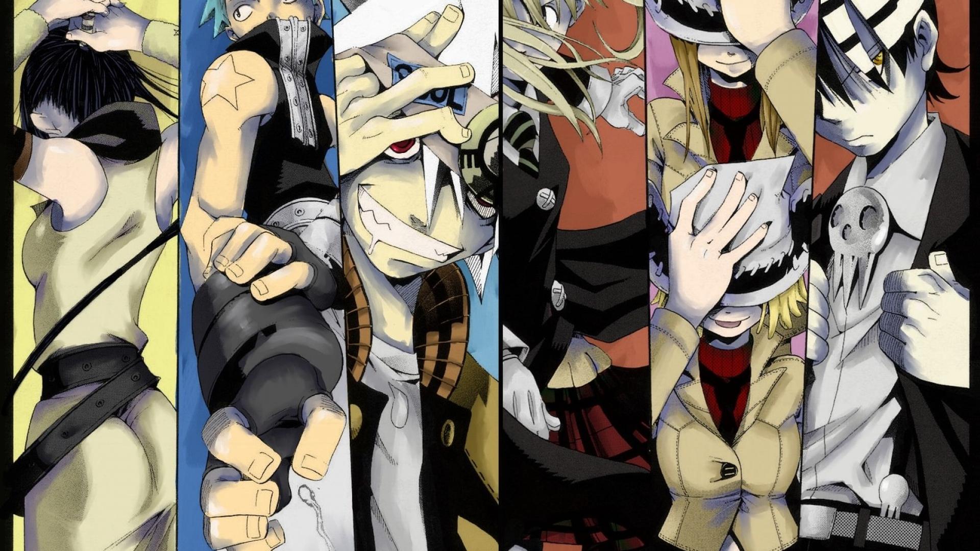 Soul Eater characters group portrait HD Wallpaper