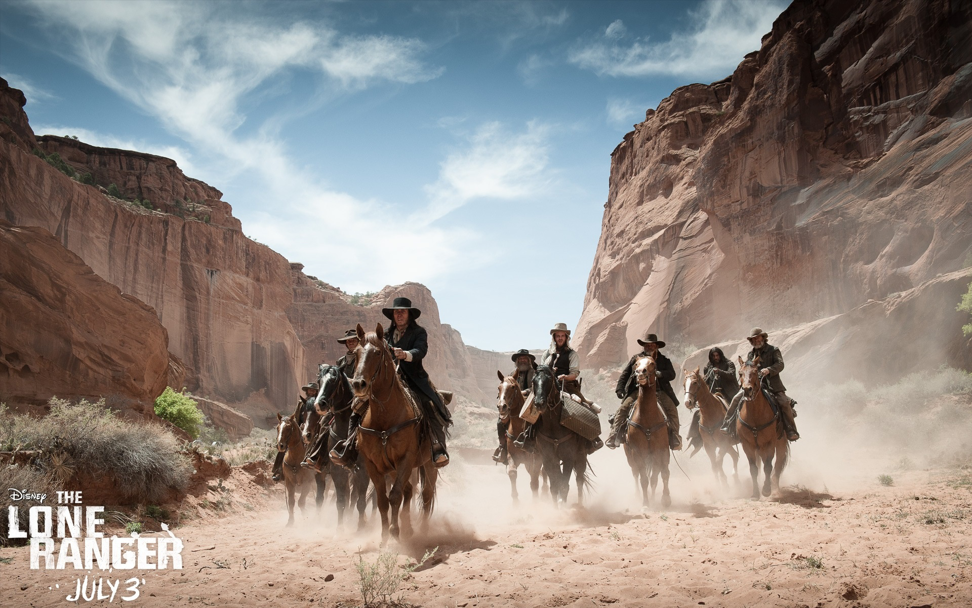 The Lone Ranger movie poster HD Wallpaper