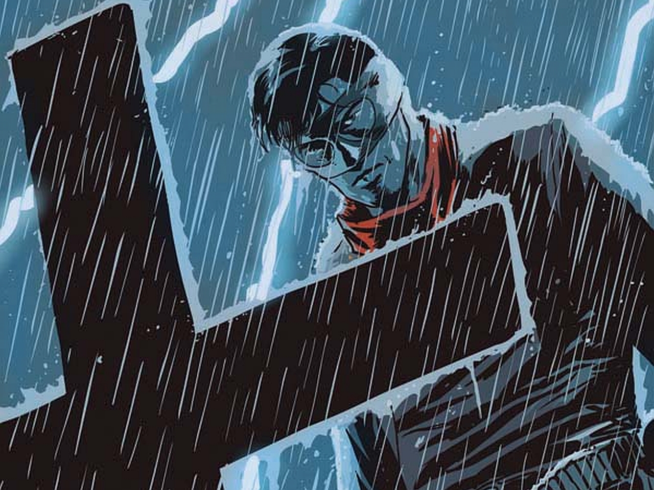 The Lone Ranger in the Rain HD Wallpaper