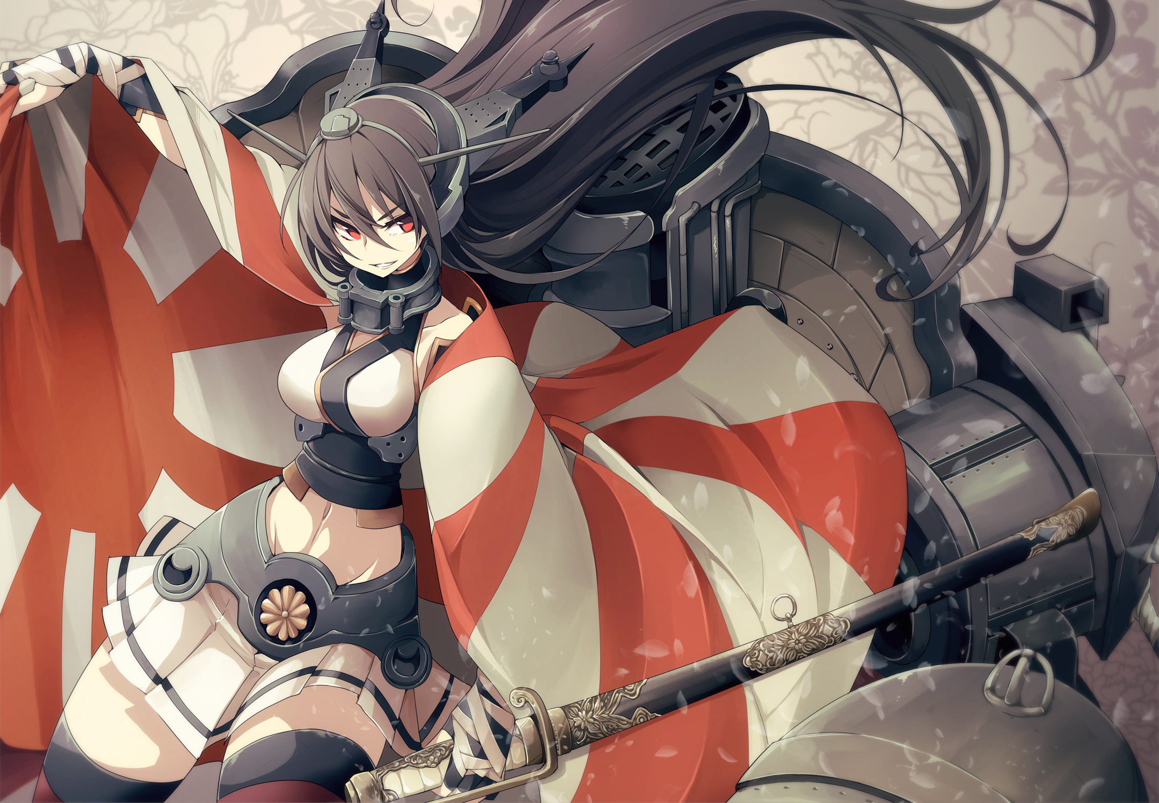 Nagato from Kantai Collection HD Wallpaper