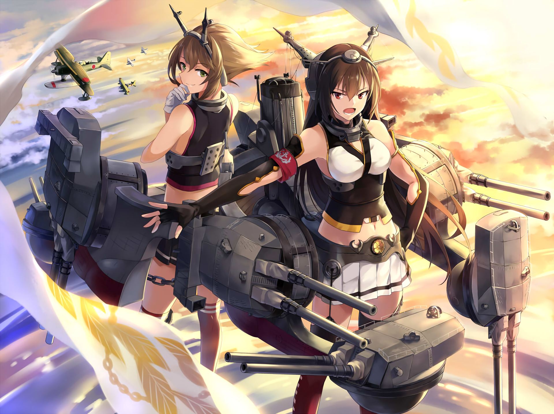 Nagato from Kantai Collection HD Wallpaper