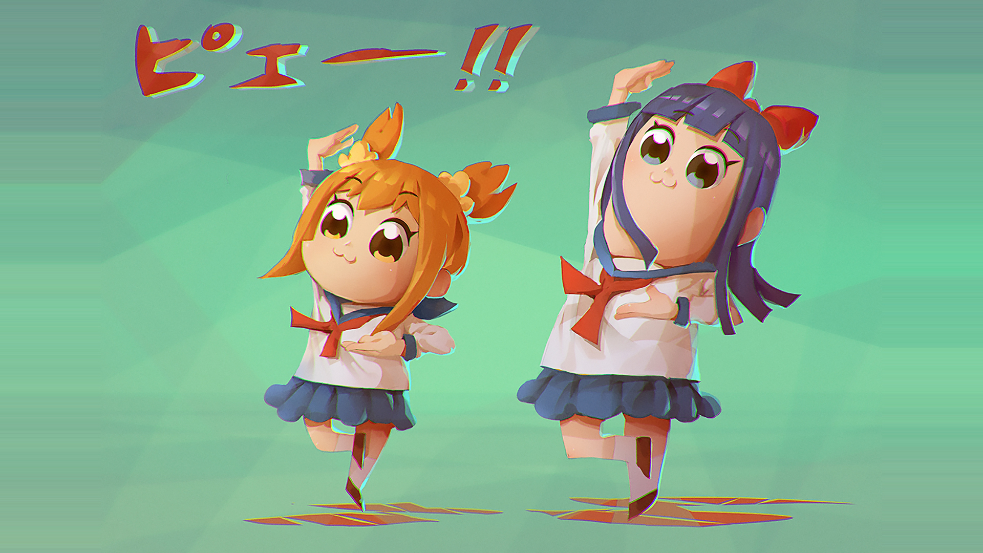 Popuko from Pop Team Epic HD Wallpaper